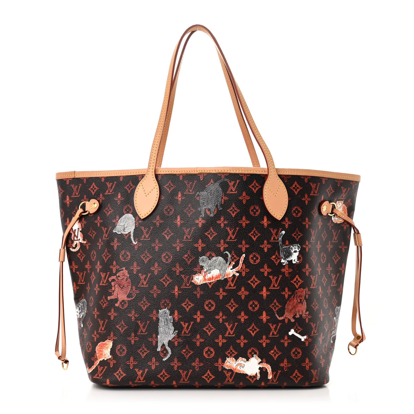 Catogram Neverfull MM Marron