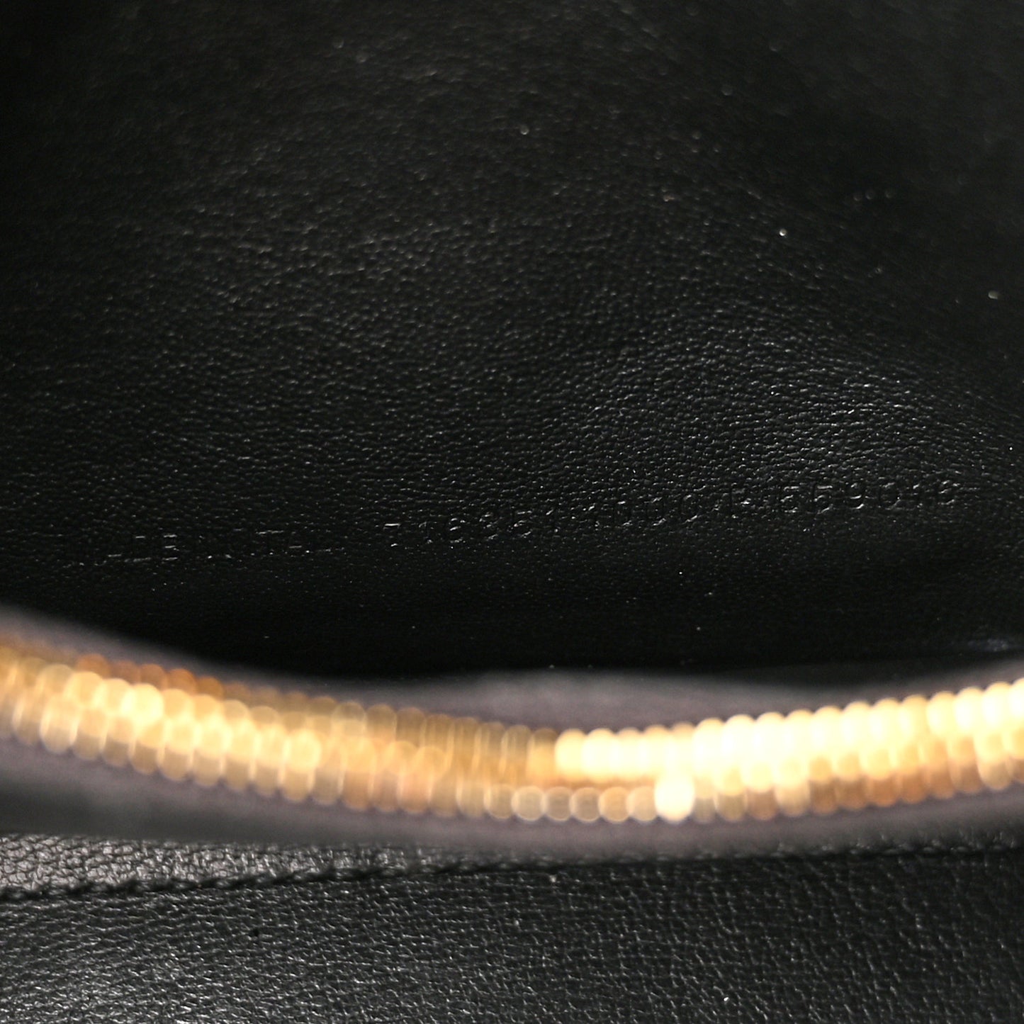 Metallic Tweed Boucle Quilted Small Crush Chain Bag Black