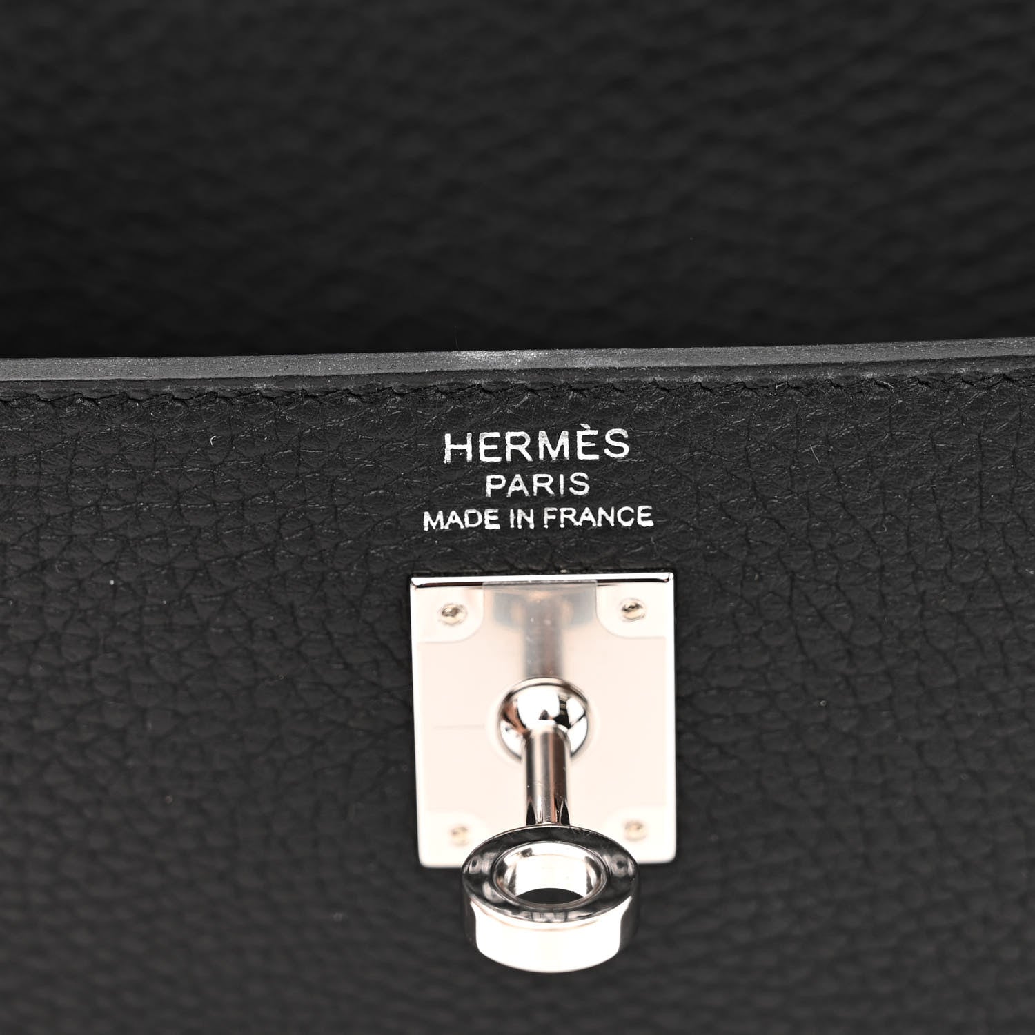 Hermes Togo Kelly Retourne 25 Black 6 of 10