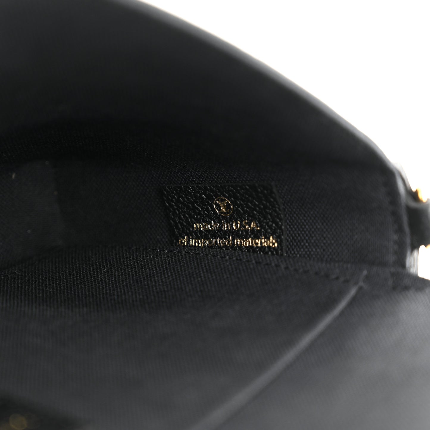 Empreinte Pochette Felicie Chain Wallet Black