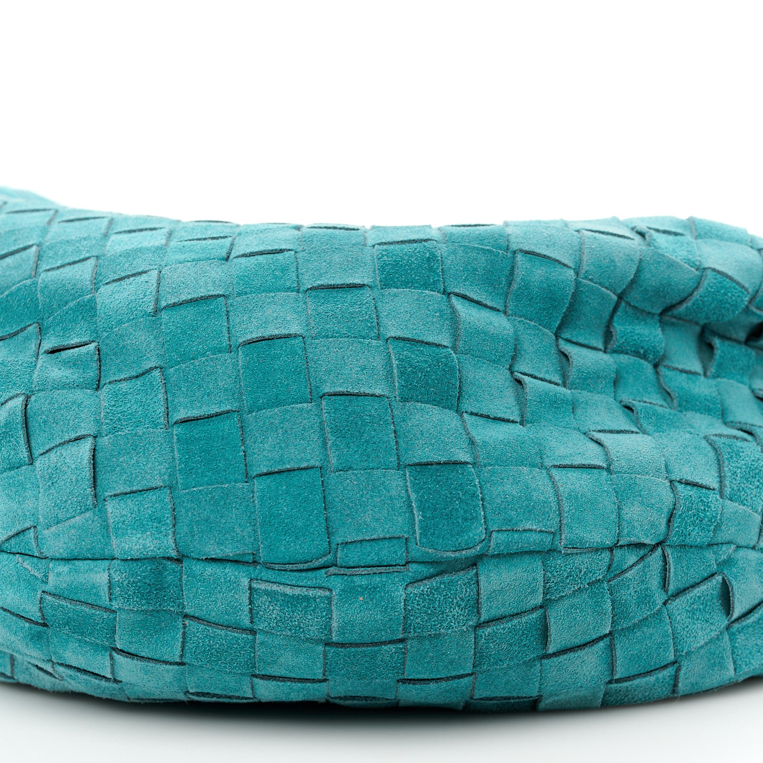 Bottega Veneta Suede Calfskin Intrecciato Teen Jodie Hobo Scuba 9 of 9