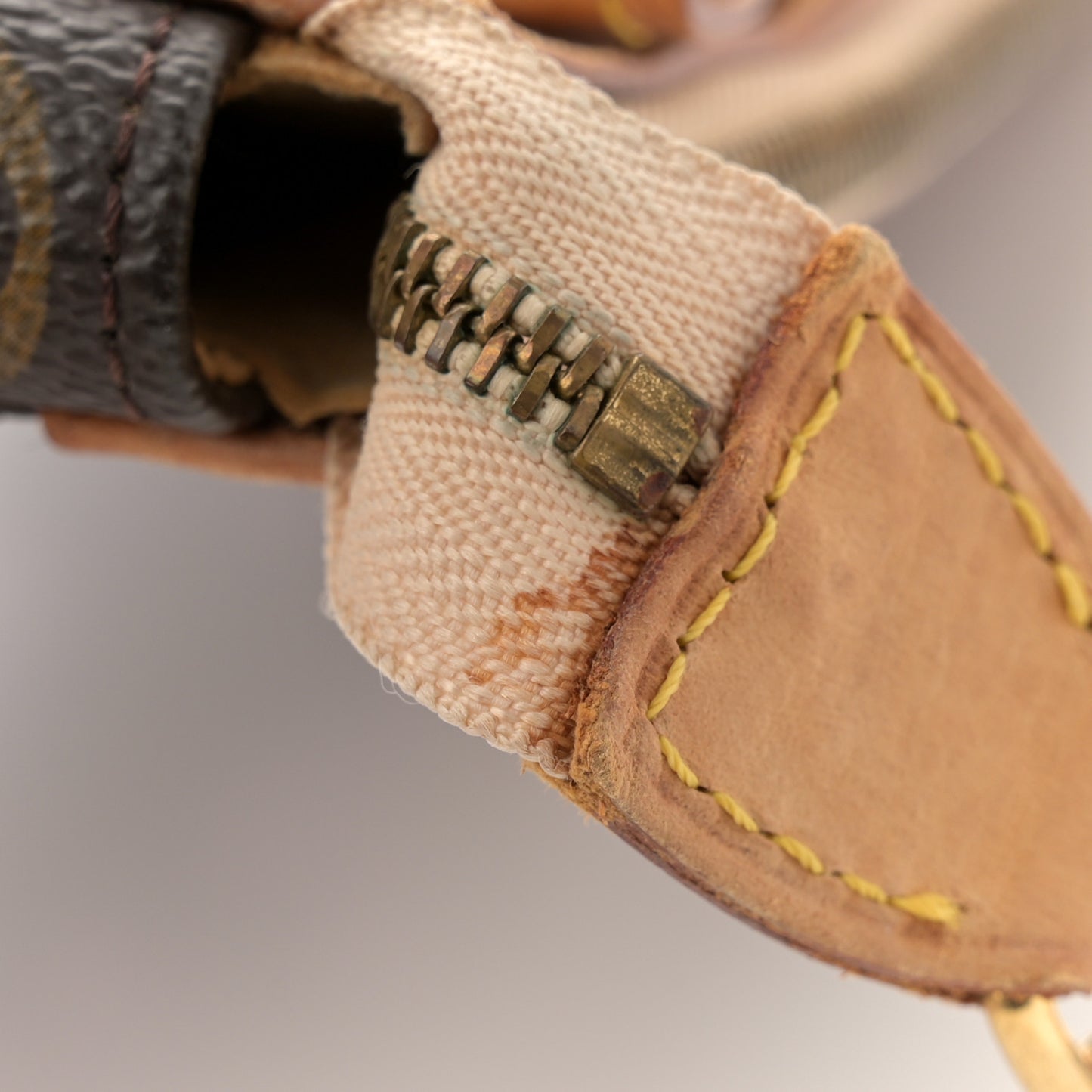 Monogram Cherry Blossom Pochette Accessories Brown