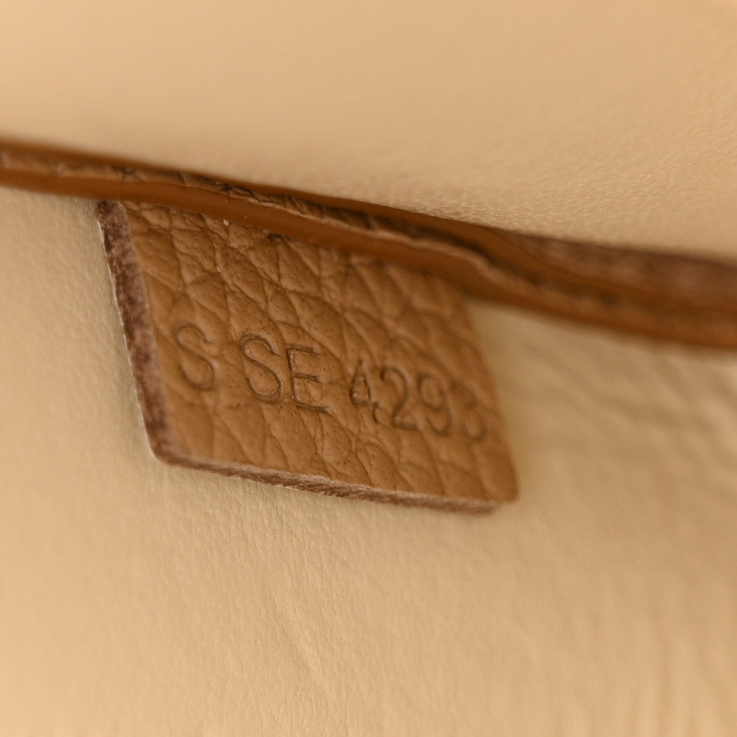 Marc Jacobs Grained Calfskin Mini The Tote Bag Camel 6 of 10