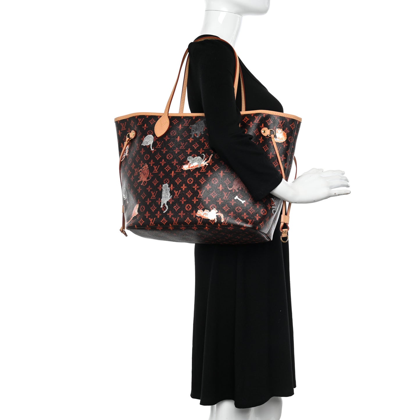 Catogram Neverfull MM Marron