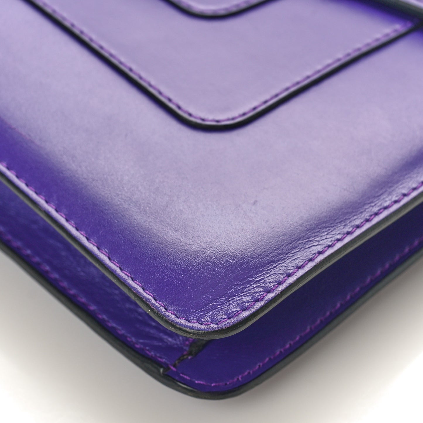 Calfskin Serpenti Forever Crossbody Bag Amethyst