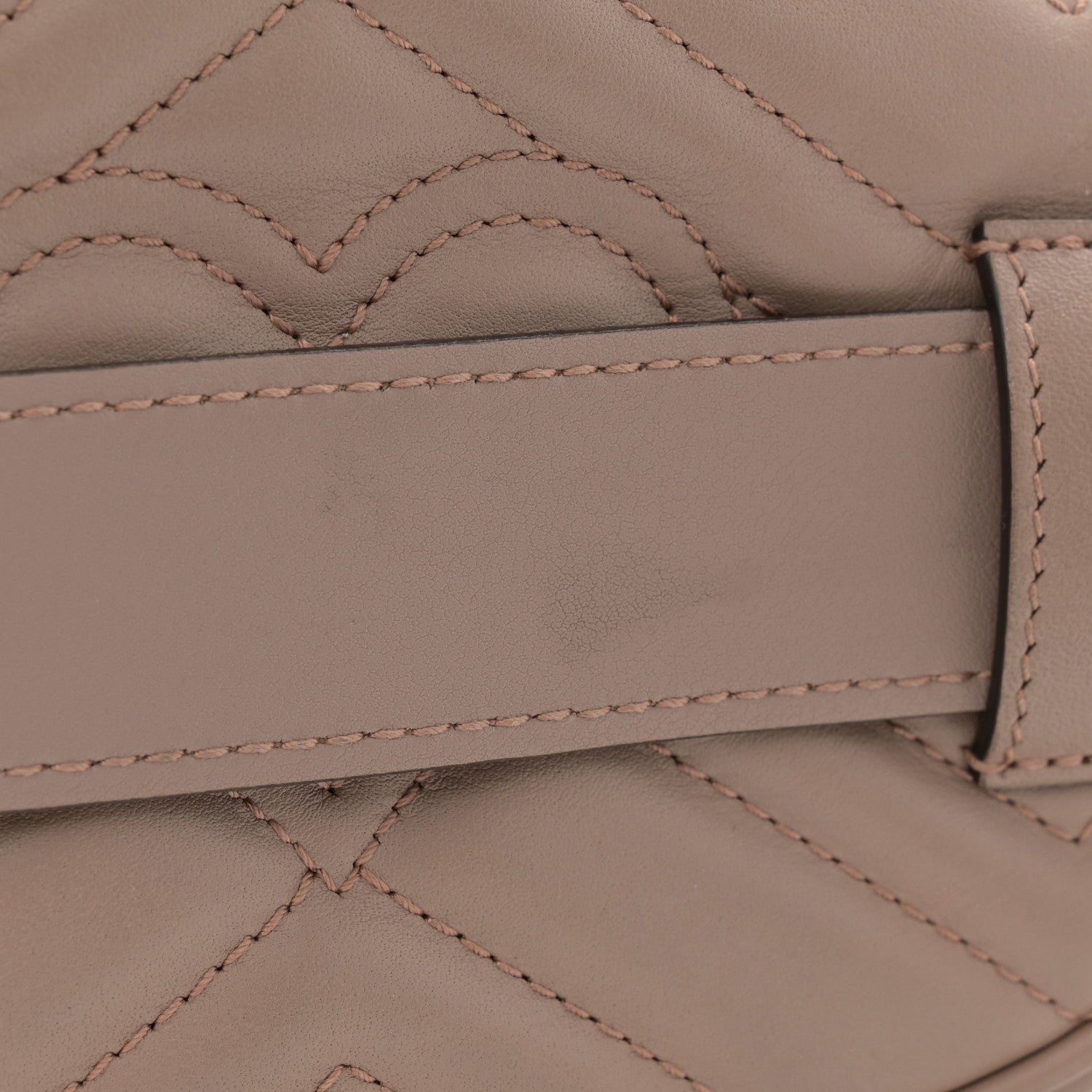 Gucci Calfskin Matelasse GG Marmont Belt Bag 105 42 Porcelain Rose 14 of 14