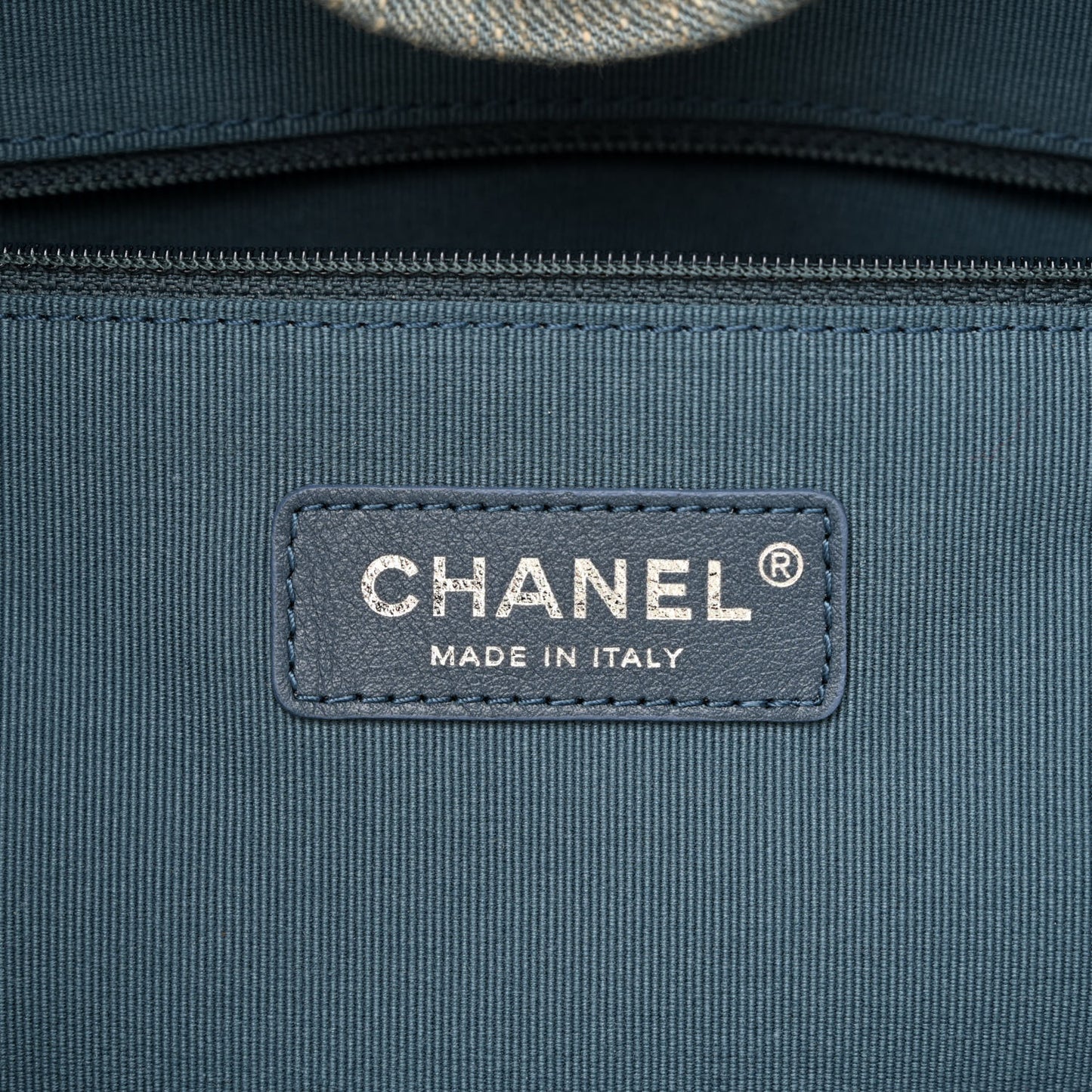 Denim Small Deauville Tote Light Blue