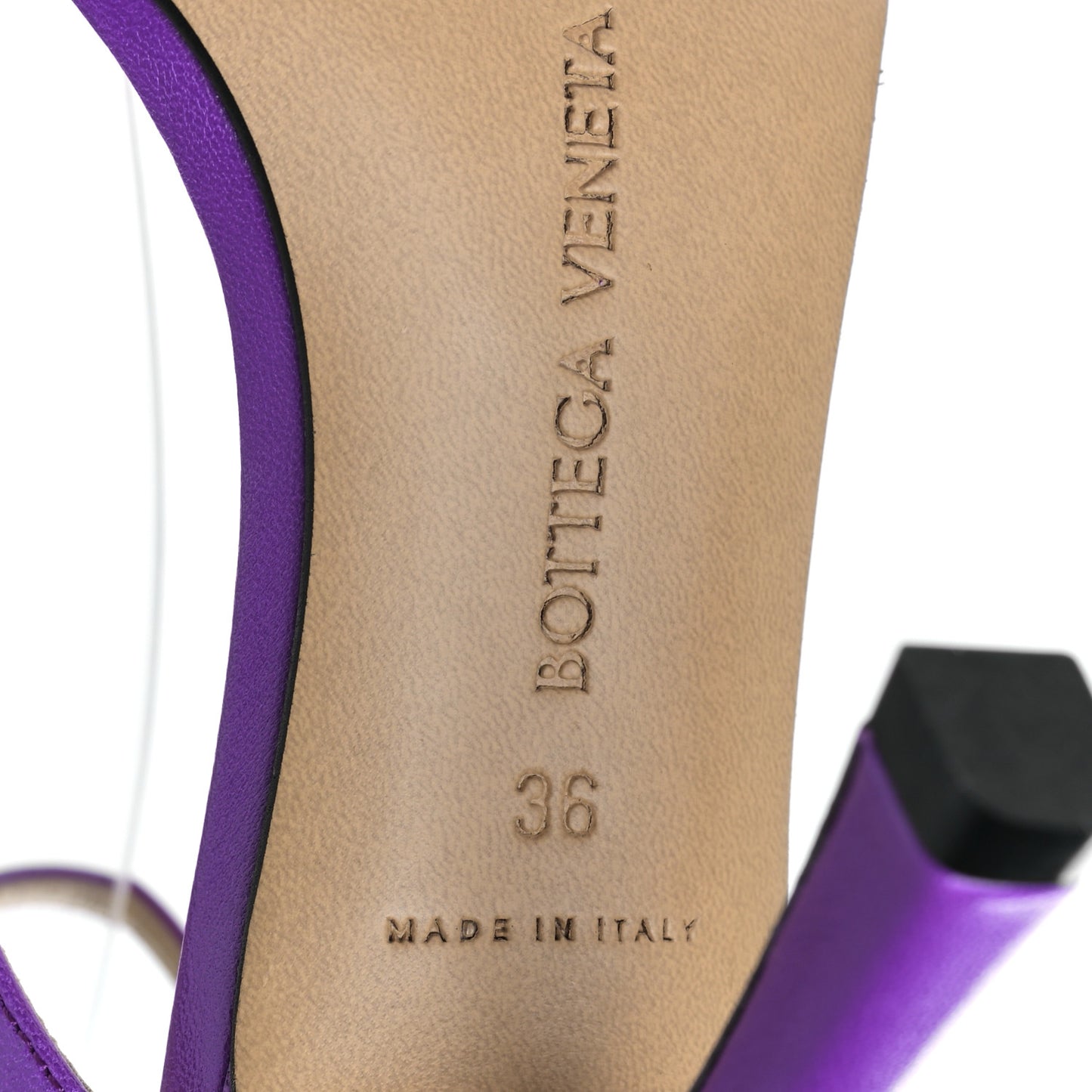 Lambskin Stretch Multi Strap 90mm Sandals 36 Gumdrop