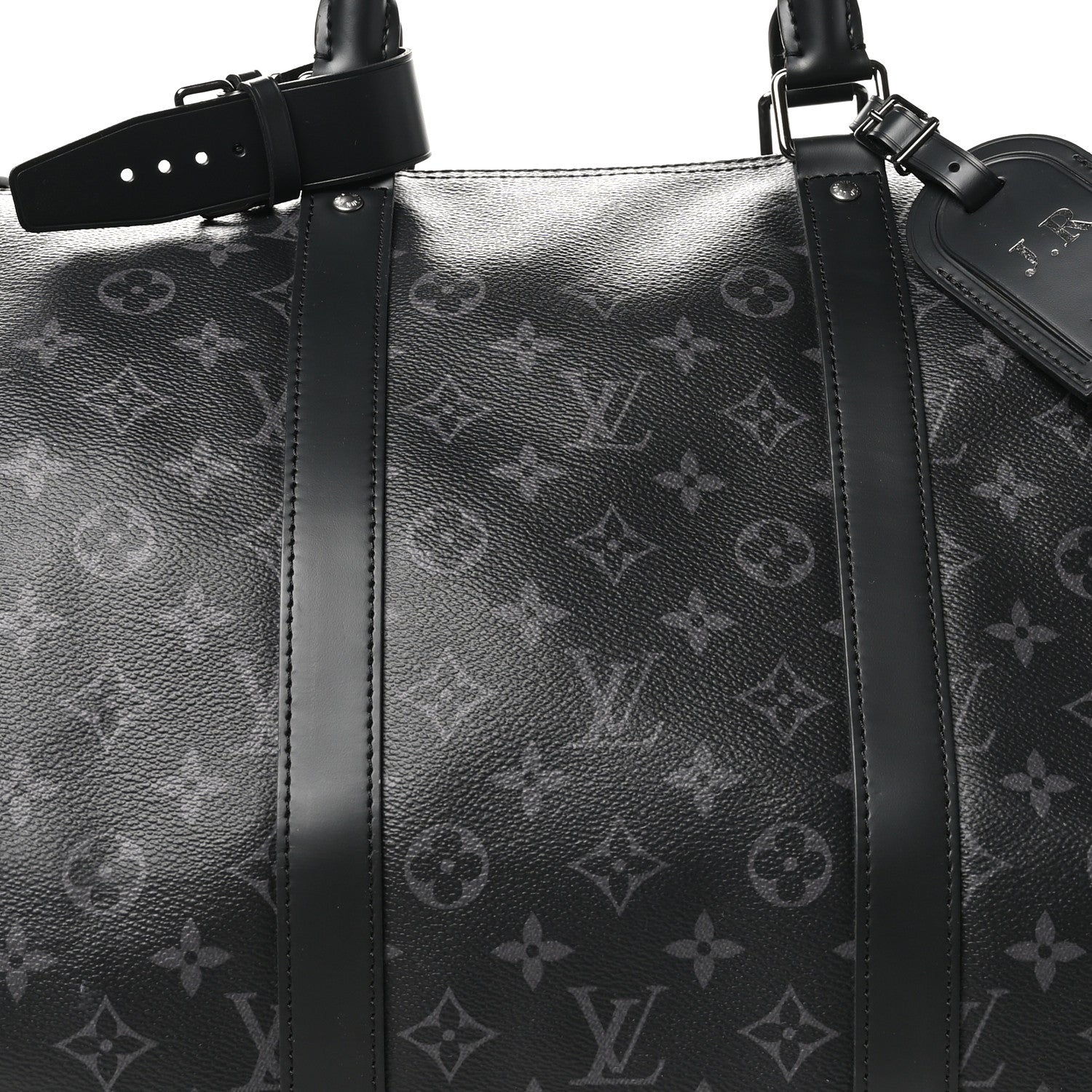 Louis Vuitton Monogram Eclipse Keepall Bandouliere 55 6 of 11