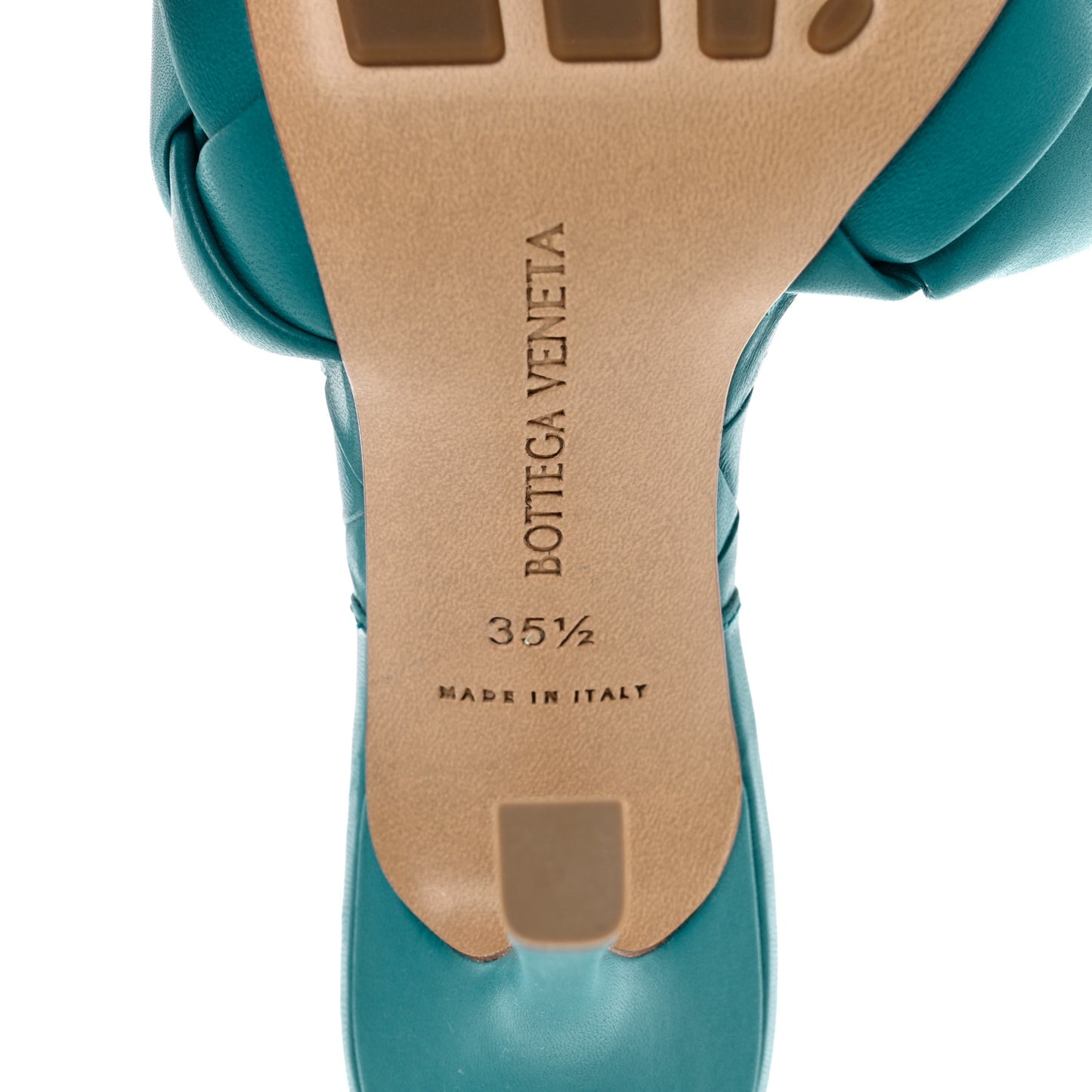 Nappa Maxi Intrecciato Lido Mule Sandals 35.5 Blaster