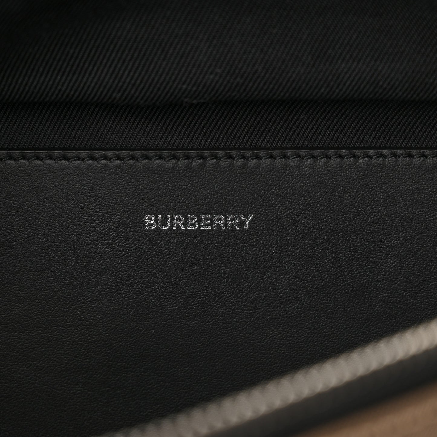 House Check Sonny Bum Bag Taupe Brown