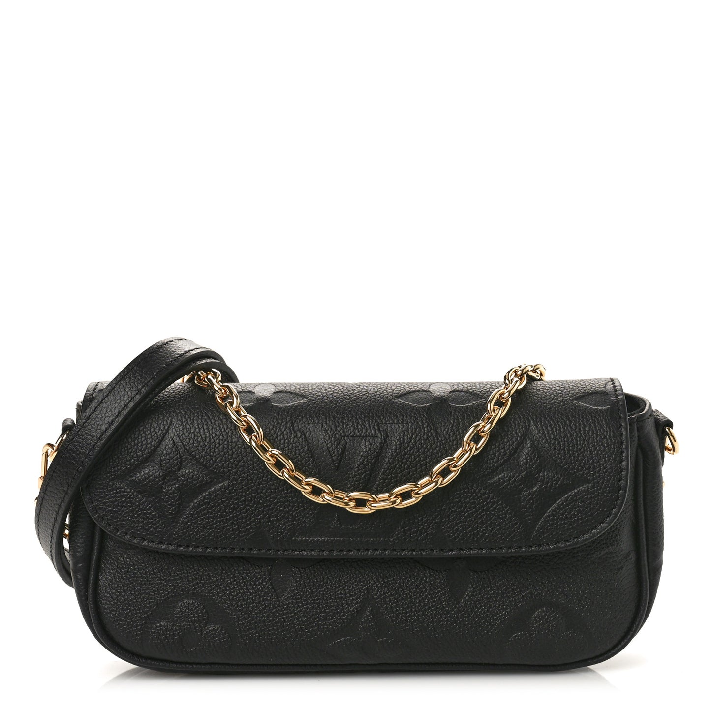 Empreinte Monogram Giant Ivy Wallet On Chain Black