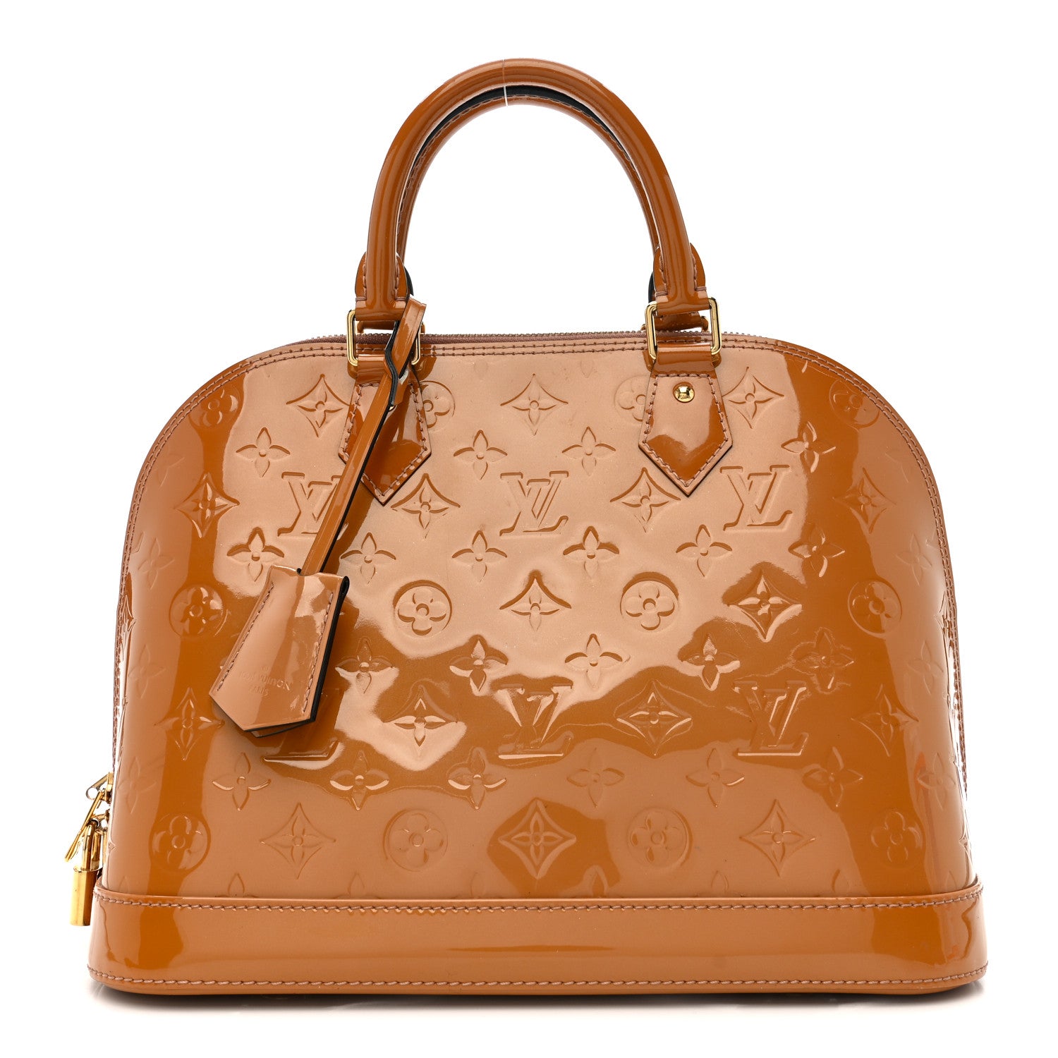 Louis Vuitton Vernis Alma PM Rose Velours 1853154 – FASHIONPHILE