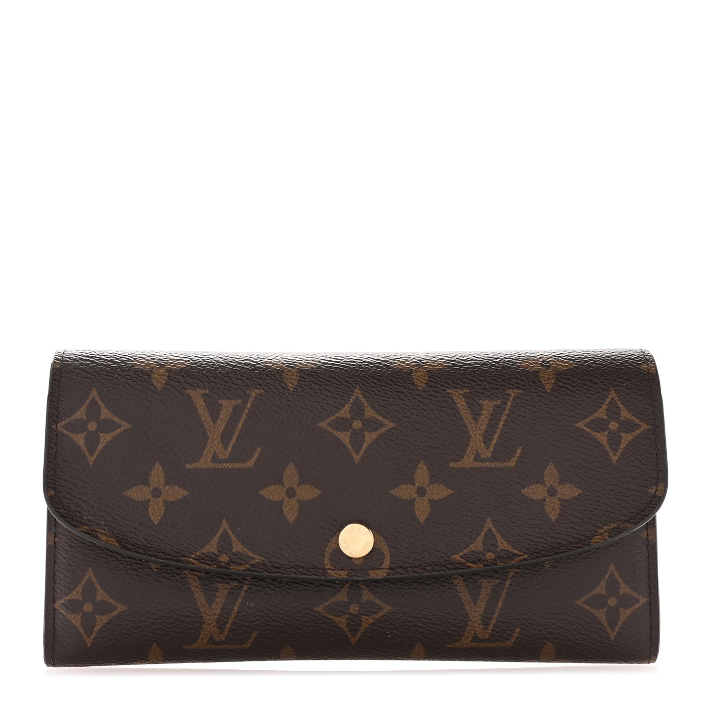 Monogram Emilie Wallet Rose Ballerine