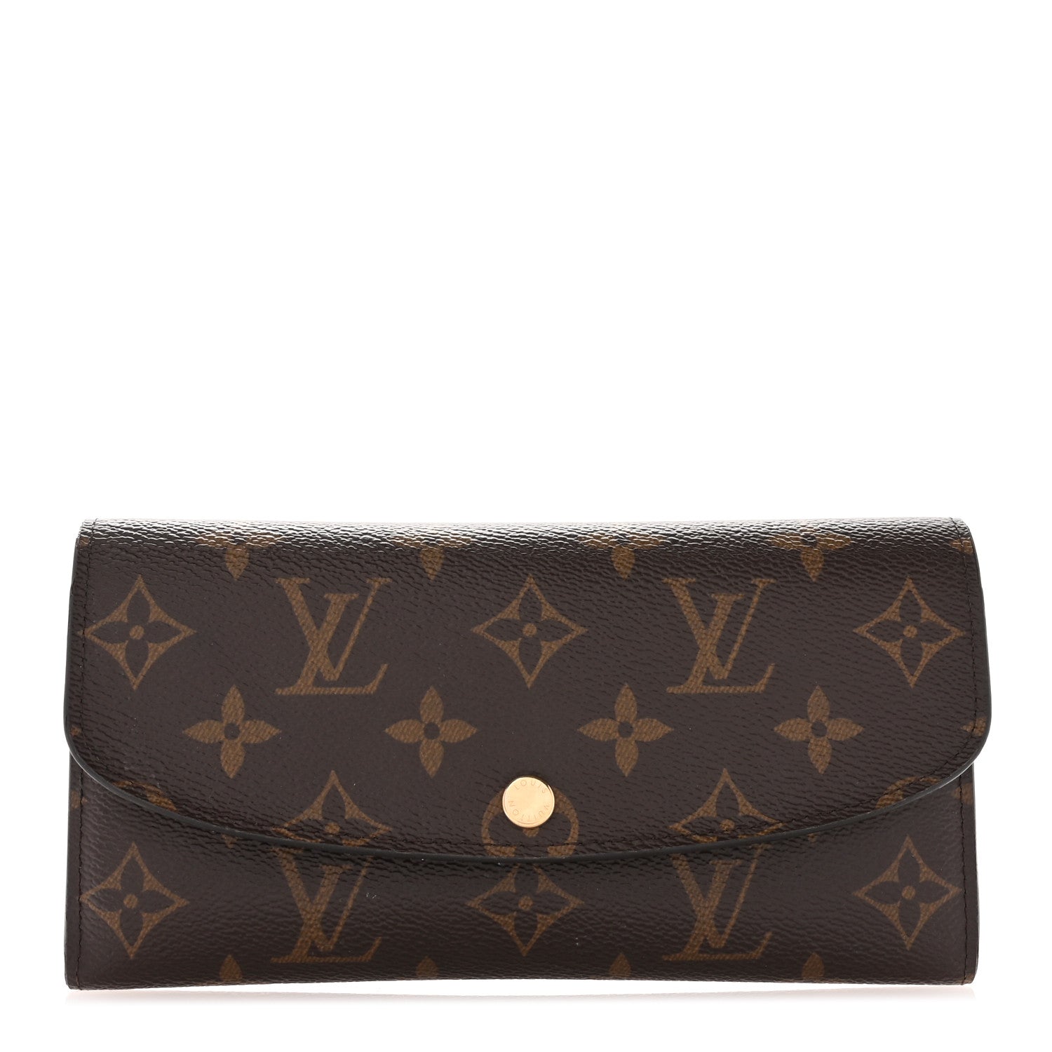Louis Vuitton Monogram Emilie Wallet Rose Ballerine 1 of 7