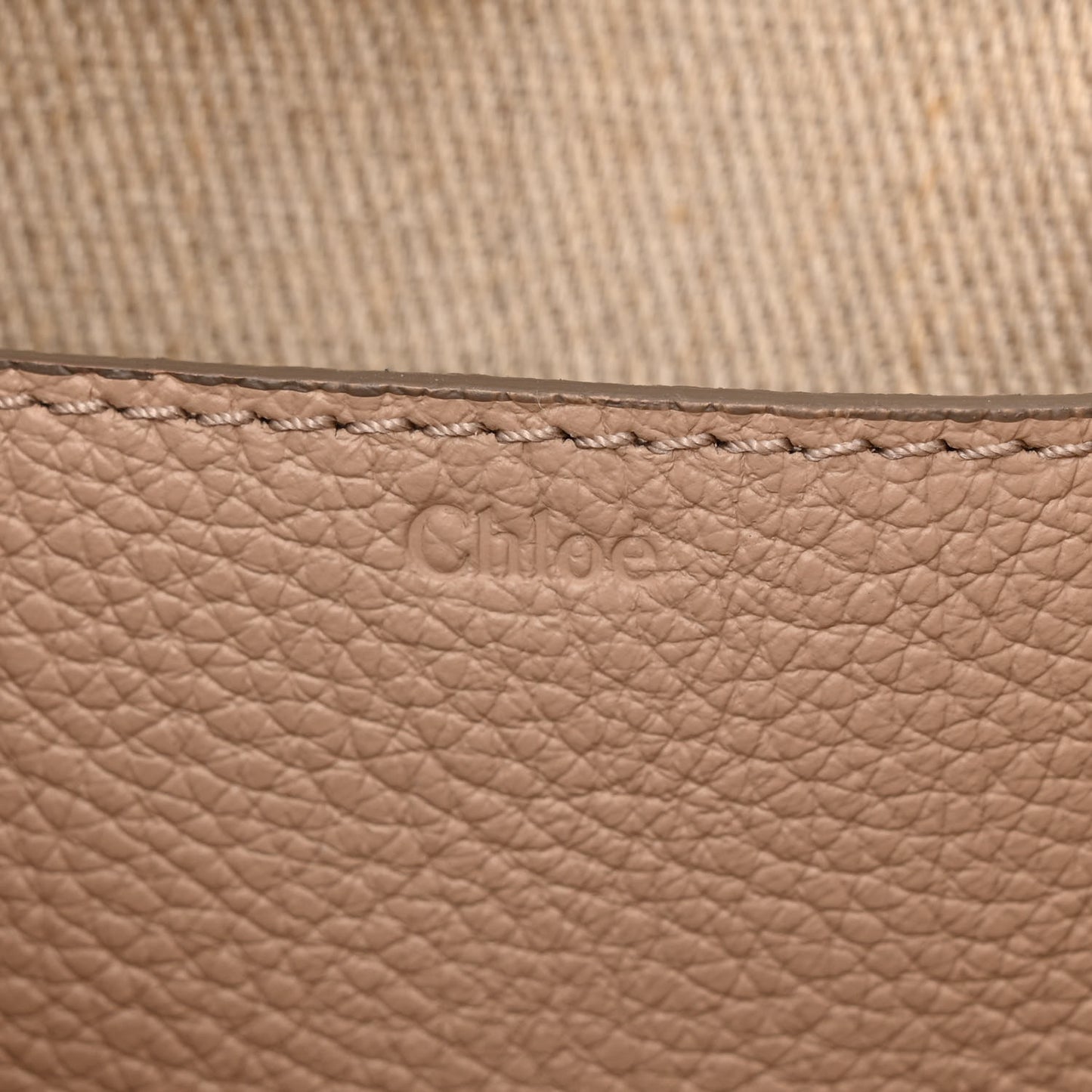 Grained Calfskin Medium Marcie Saddle Bag Nomad Beige
