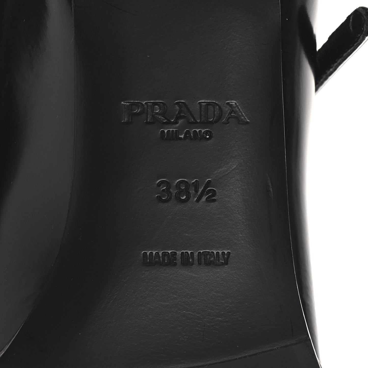 Spazzolato Mary Jane 45mm Pumps 38.5 Black