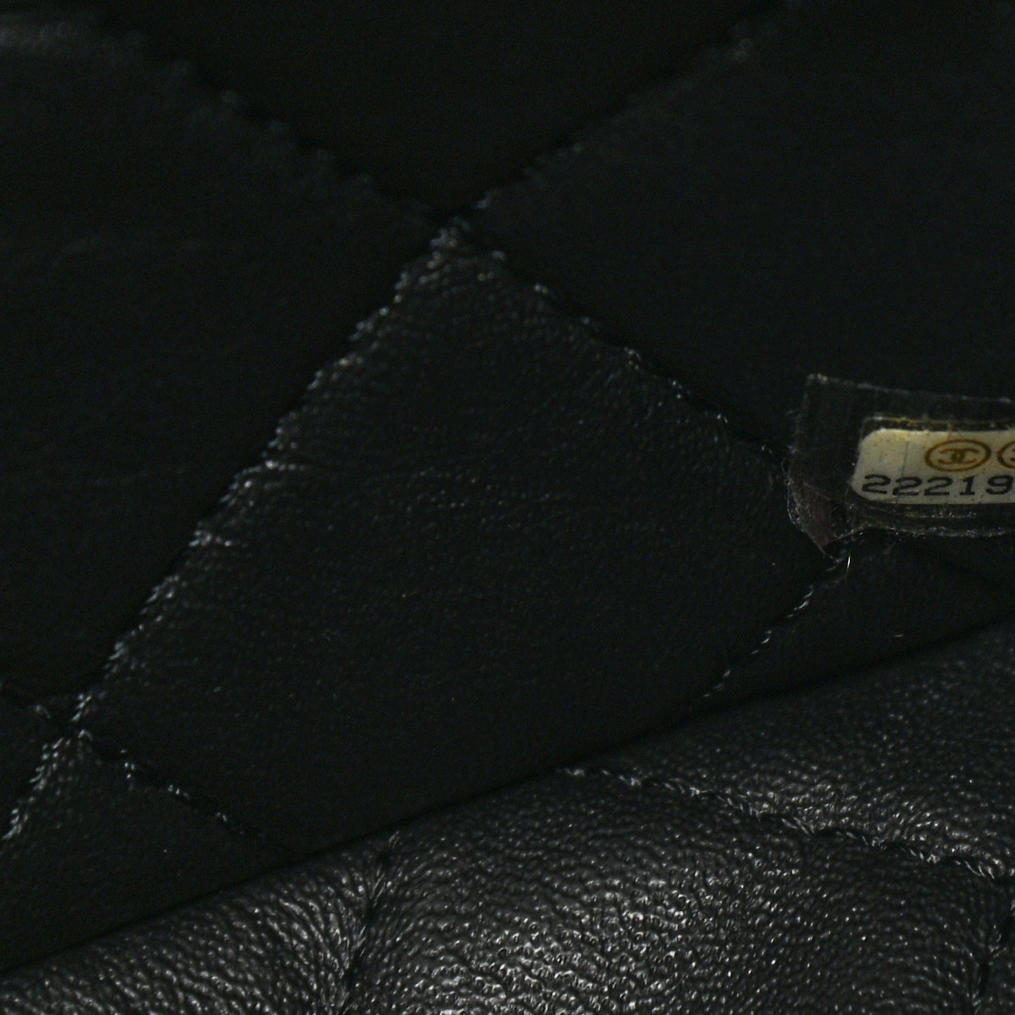 Calfskin Stitched Large Urban Luxury Drawstring Backpack Black