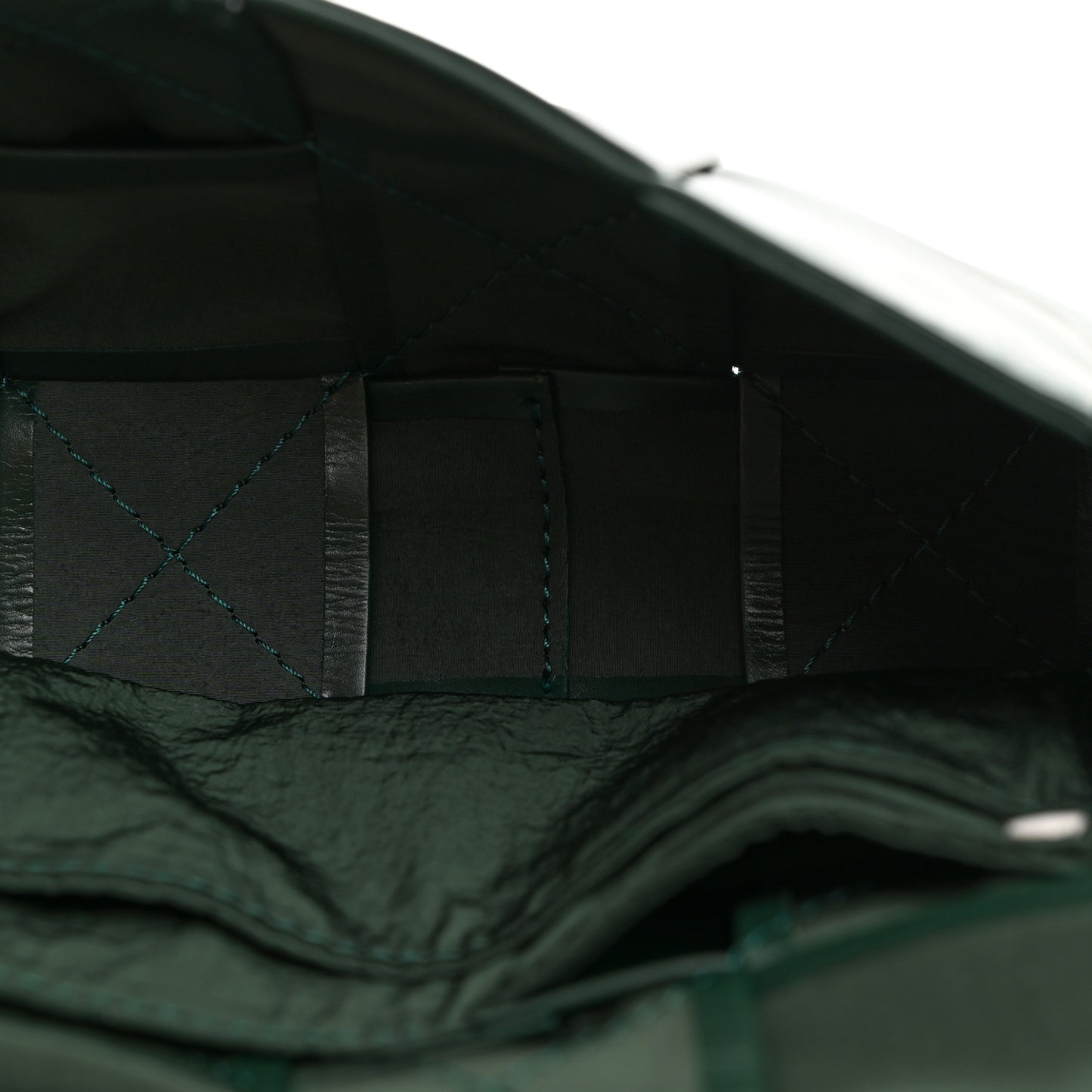 Paper Calfskin Intrecciato Cassette Belt Bag Raintree