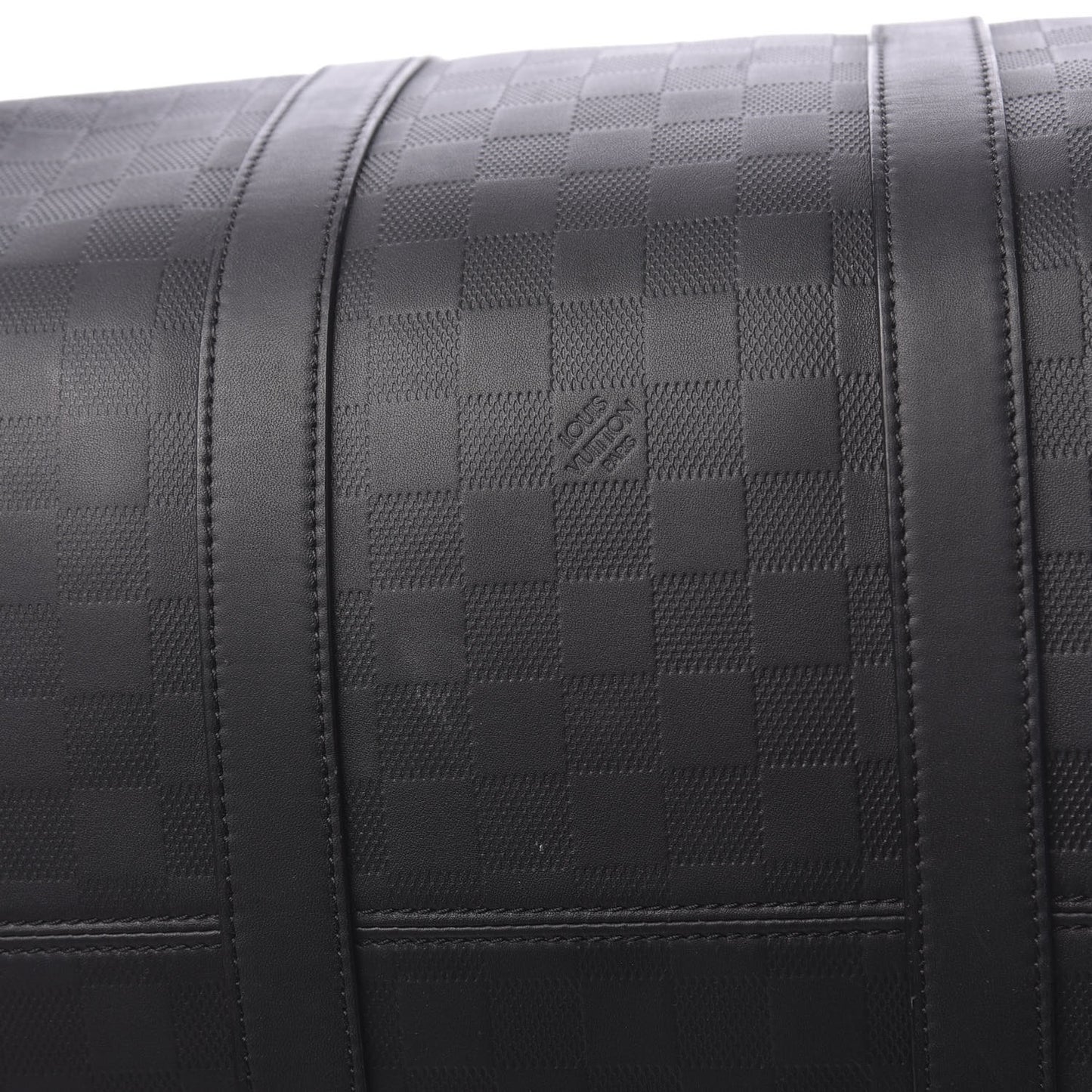 Damier Infini Keepall Bandouliere 55 Onyx