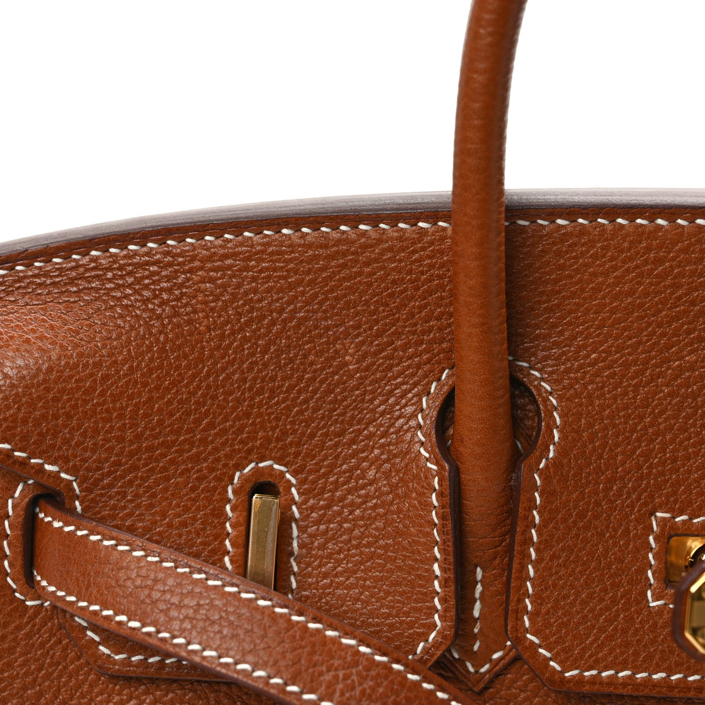 Natural Barenia Faubourg Birkin 25 Fauve