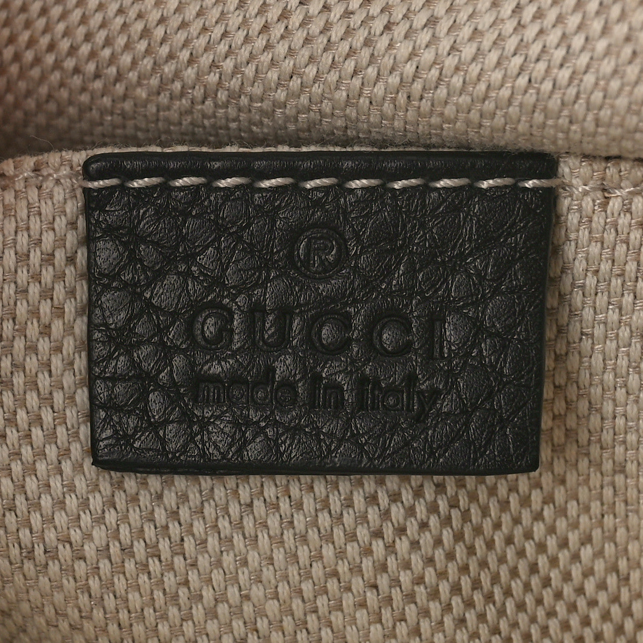 Pebbled Calfskin Small Soho Disco Bag Black
