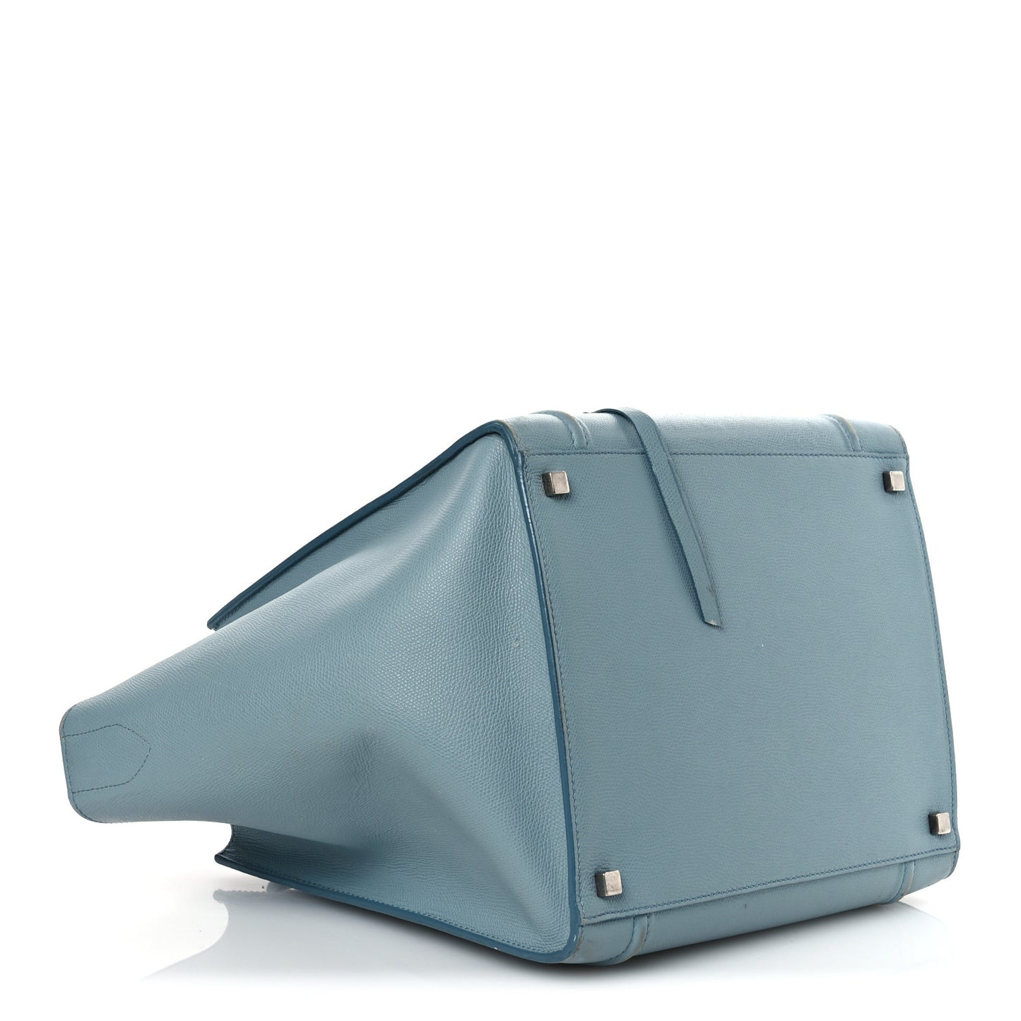 Supple Calfskin Medium Phantom Luggage Slate Blue