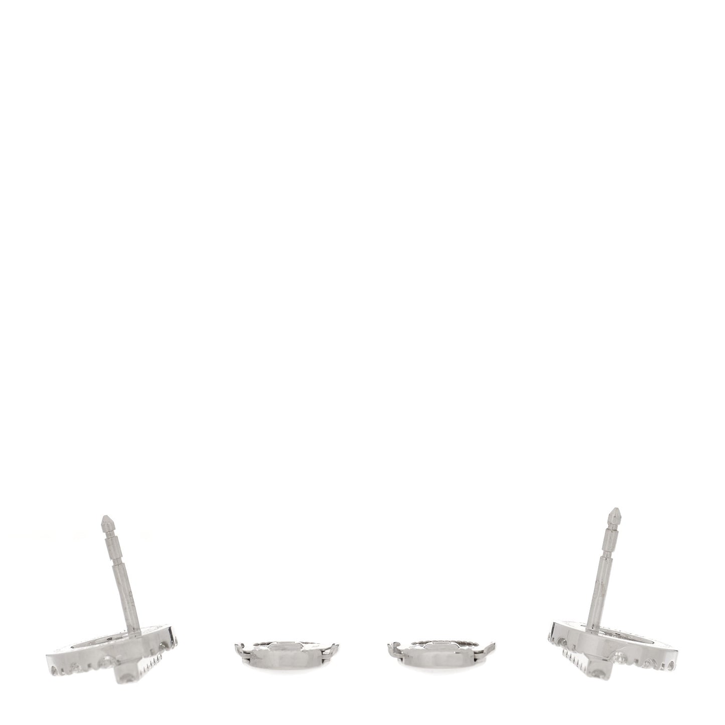 18K White Gold Diamond Finesse Earrings