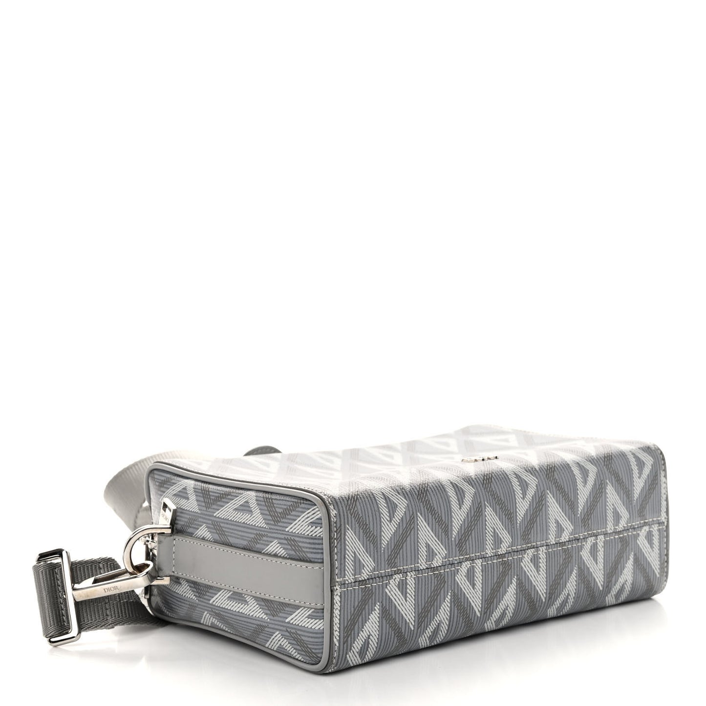Coated Canvas CD Diamond Lingot 22 Bag Gray