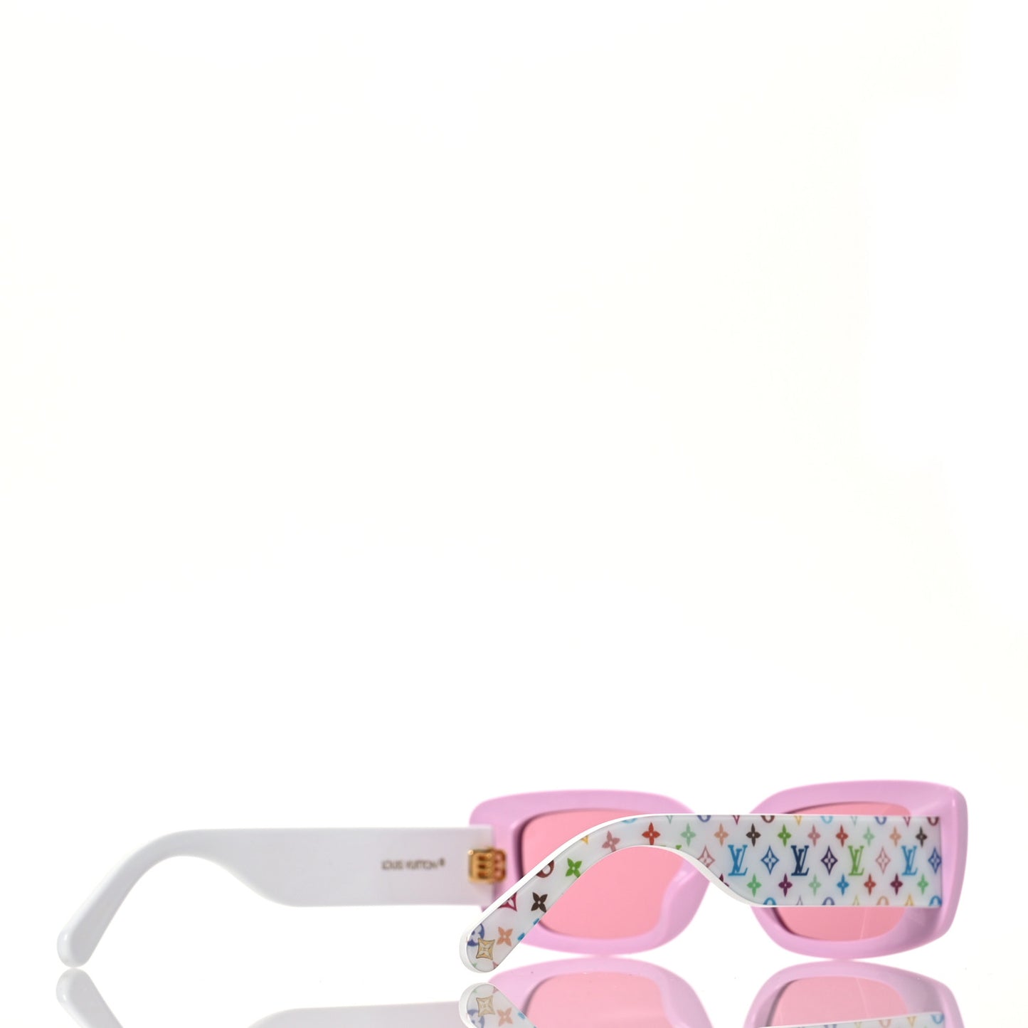 LV X TM Acetate Monogram Multicolor Sunglasses Z2709W Pink