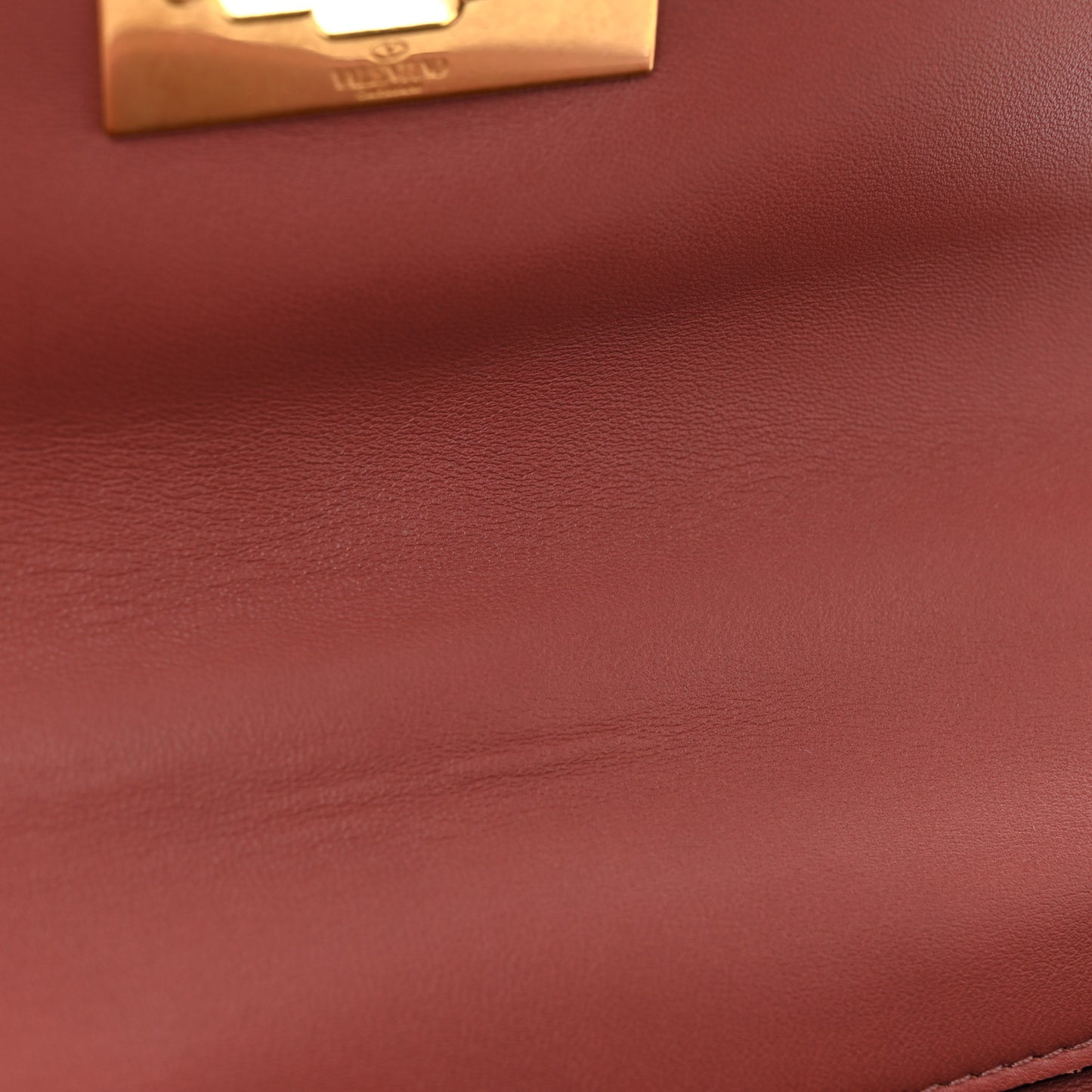 Nappa Medium Roman Stud Shoulder Bag Gingerbread