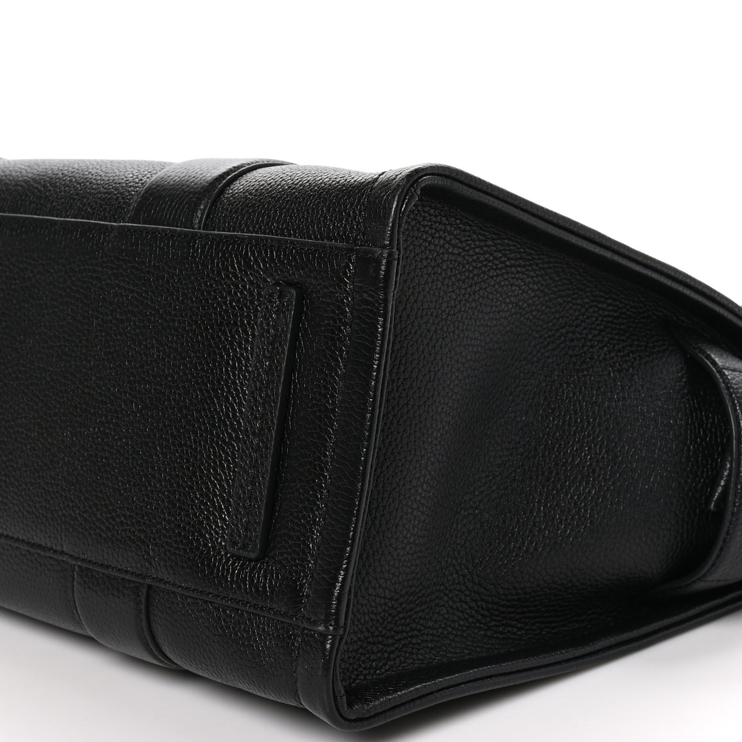 Grained Calfskin Large The Tote Bag Black