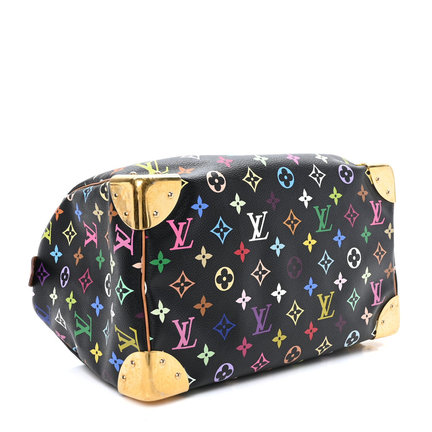 Louis Vuitton Monogram Multicolor Speedy 30 Black 4 of 9