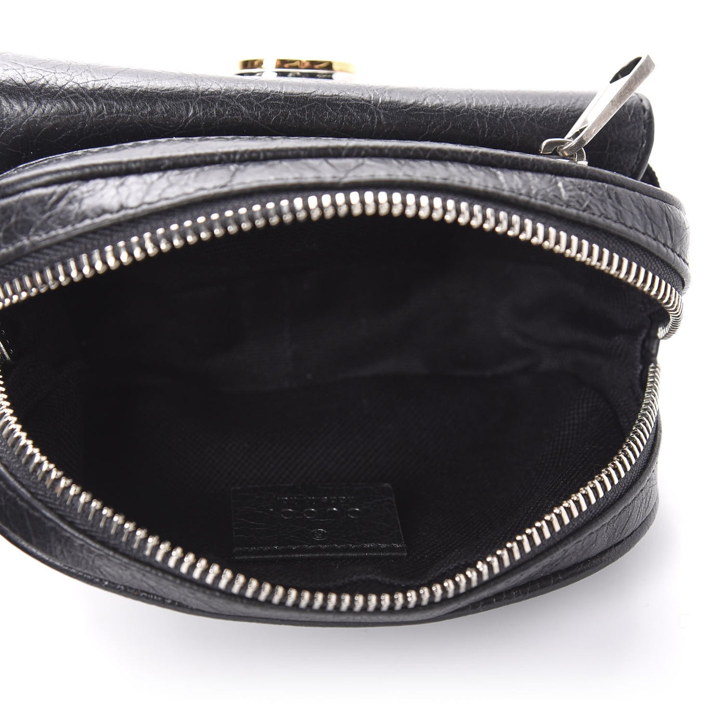 Fluffy Calfskin Mini Morpheus Belt Bag 70 28 Black