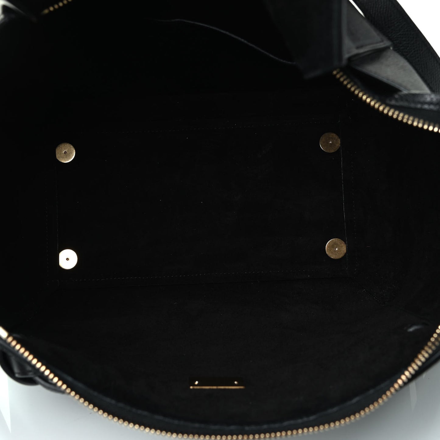 Grained Calfskin Mini Belt Bag Black