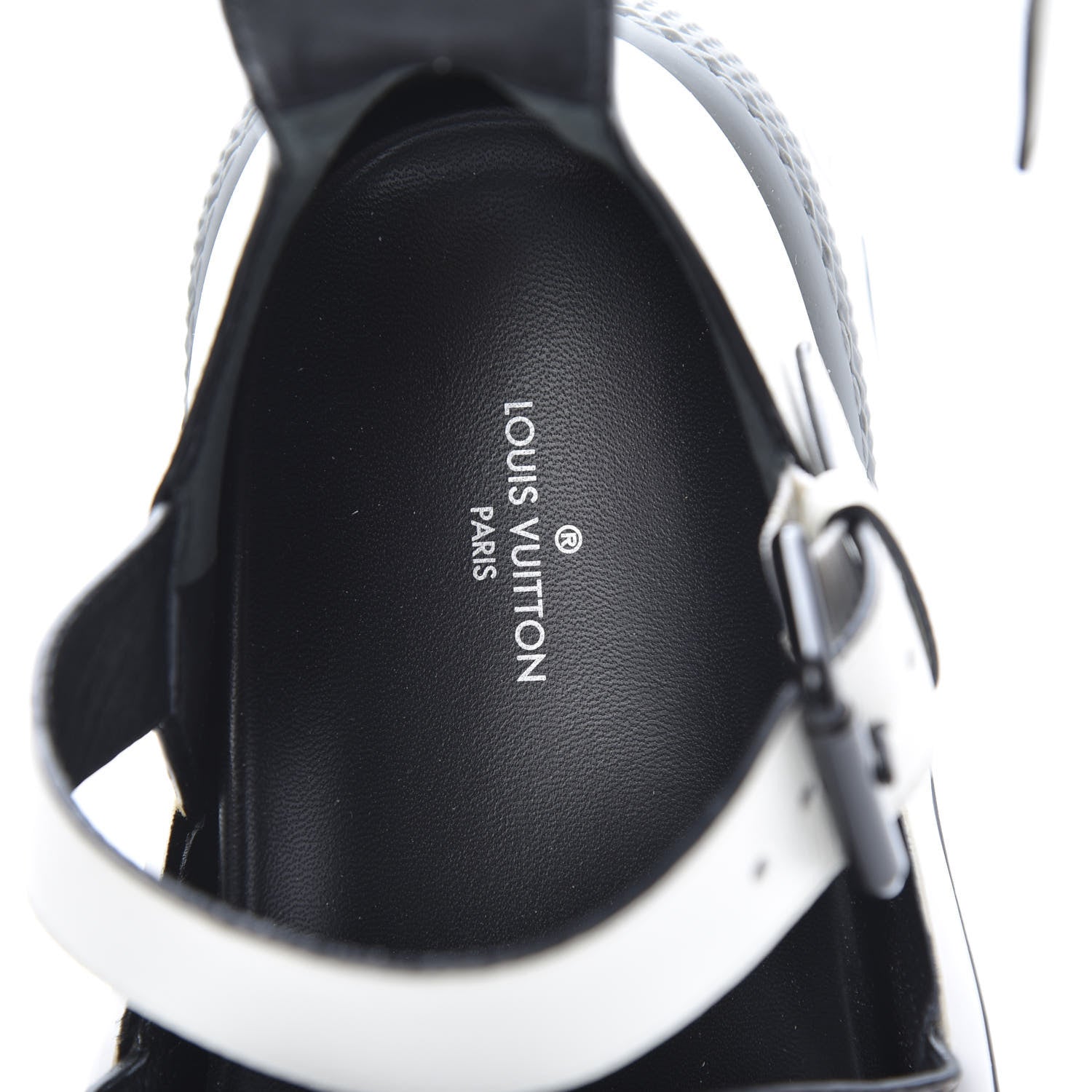 Louis Vuitton Patent Monogram LV Archlight Sandal 38 White 7 of 7