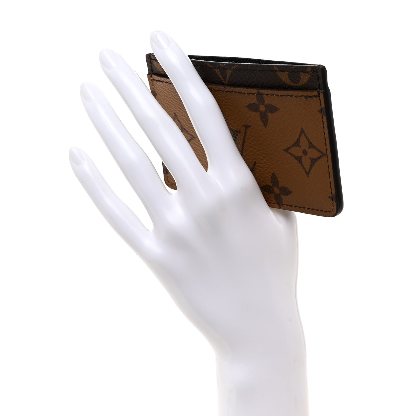Reverse Monogram Card Holder