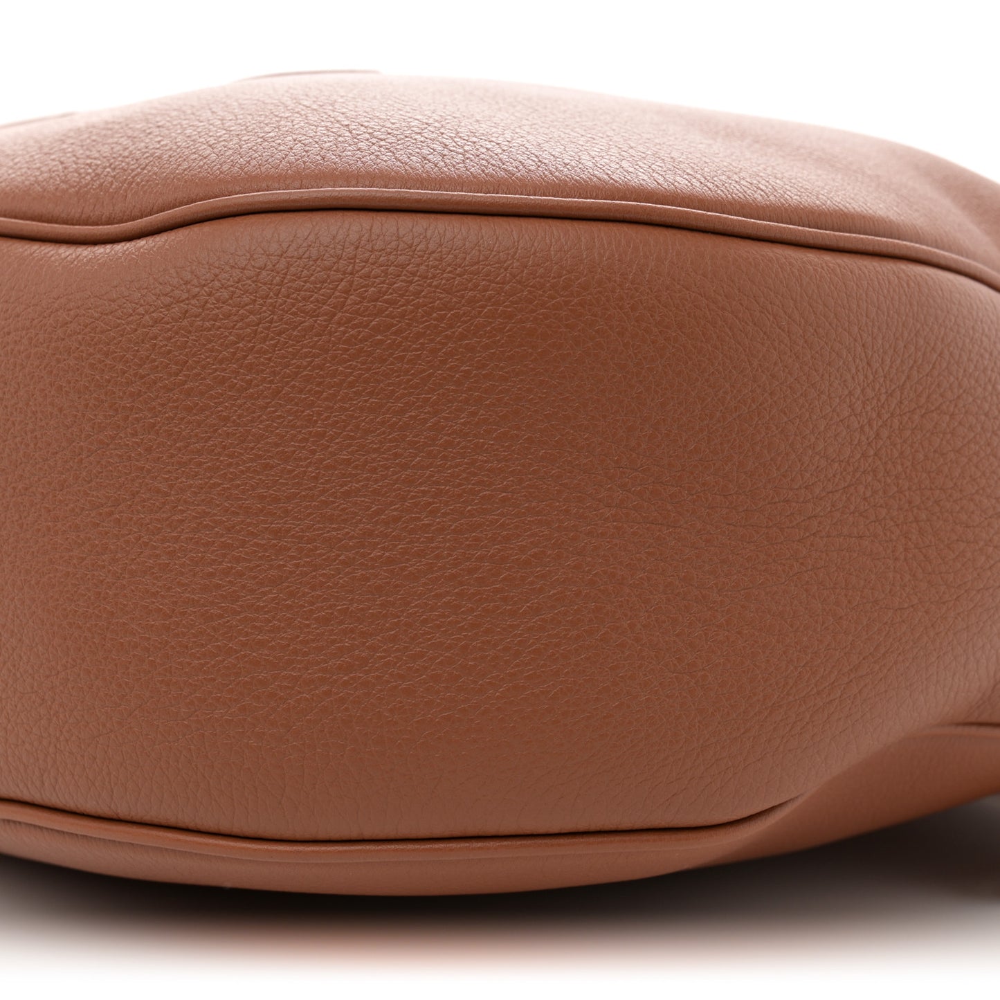 Supple Calfskin Large Triomphe Heloise Shoulder Bag Tan