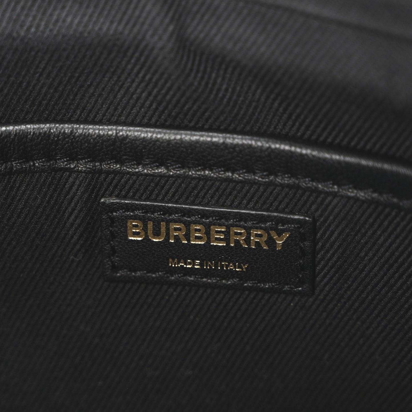 Lambskin Quilted Camera Bag Black