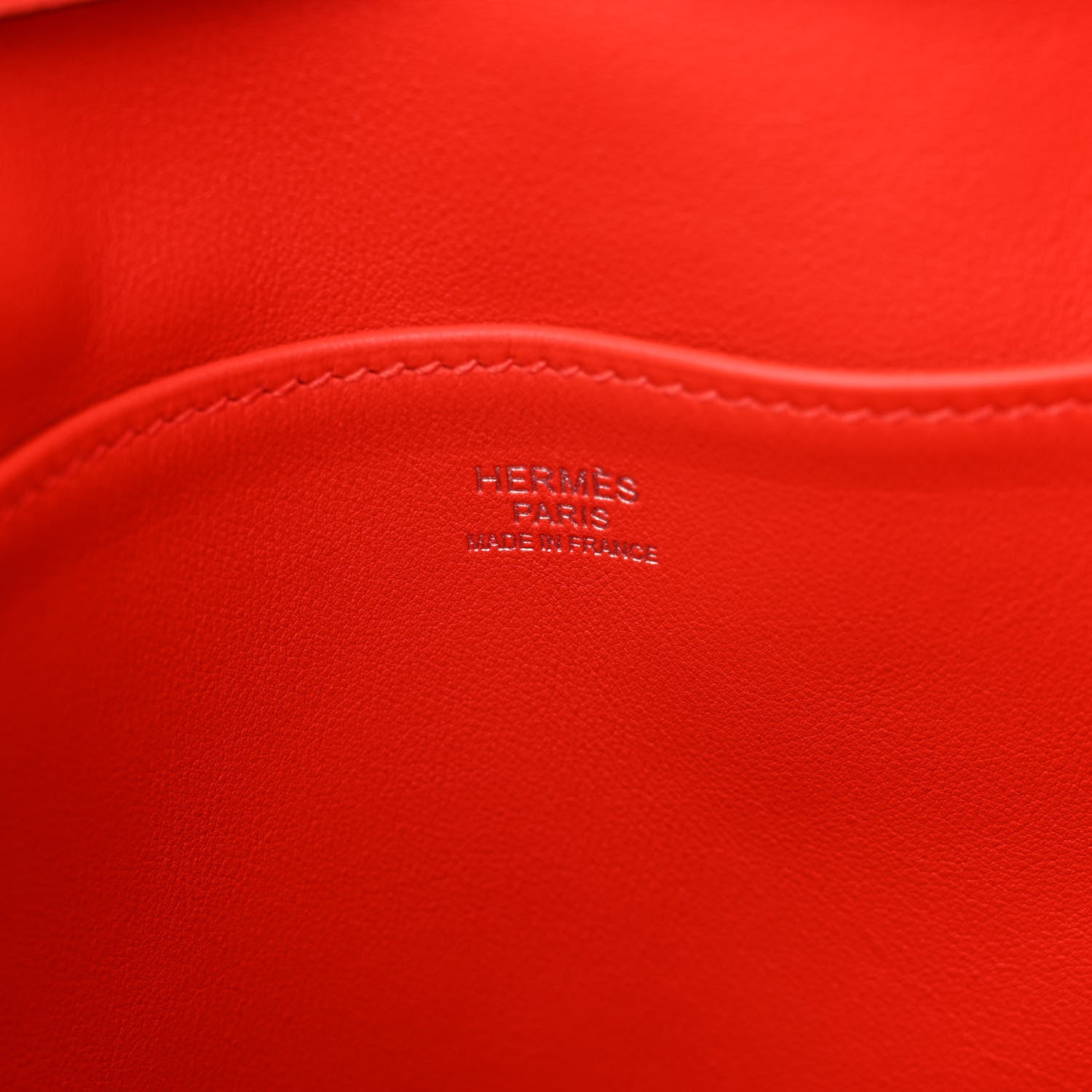 Hermes Evercolor Swift Sac Licol 17 Capucine Havane White 6 of 10