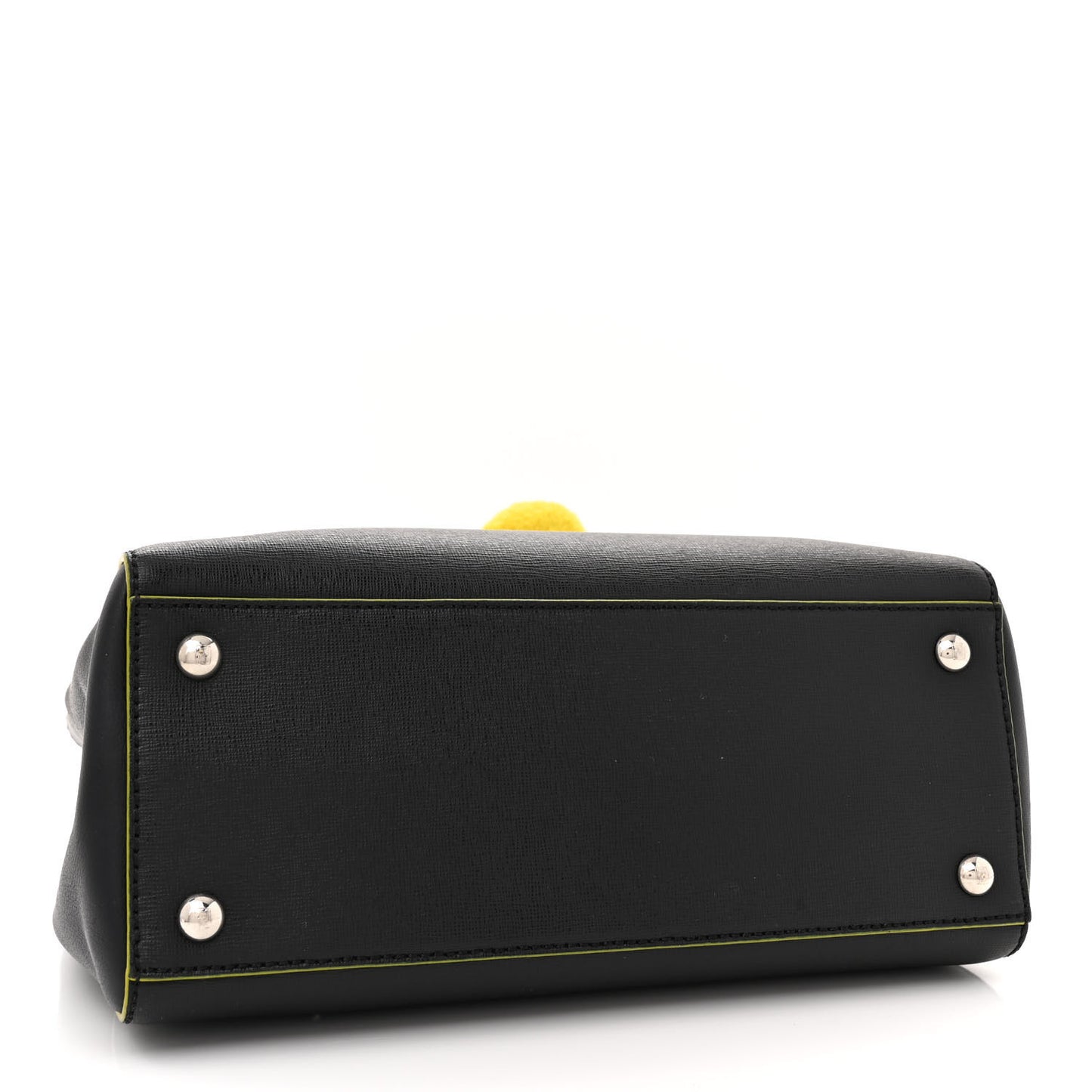 Vitello Elite Apple Charm Petite 2Jours Tote Black