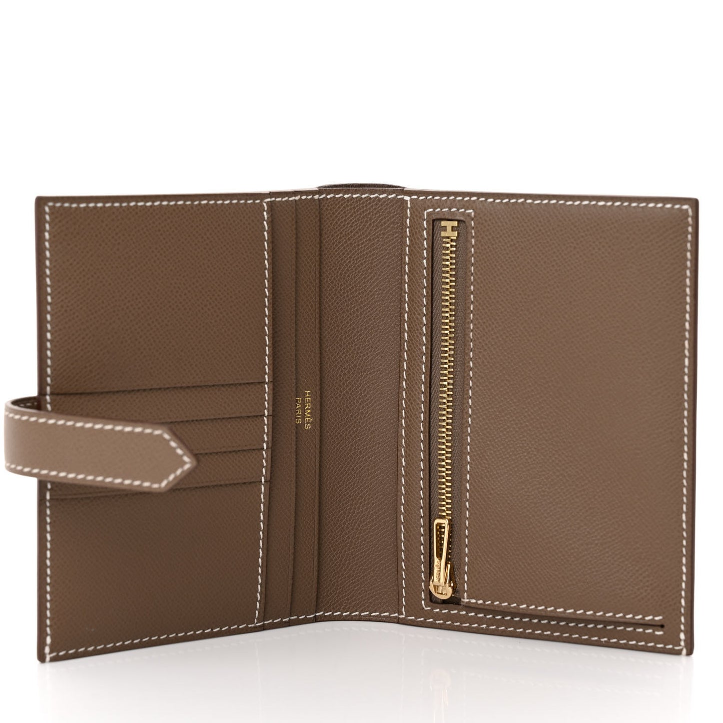 Epsom Bearn Compact Wallet Etoupe