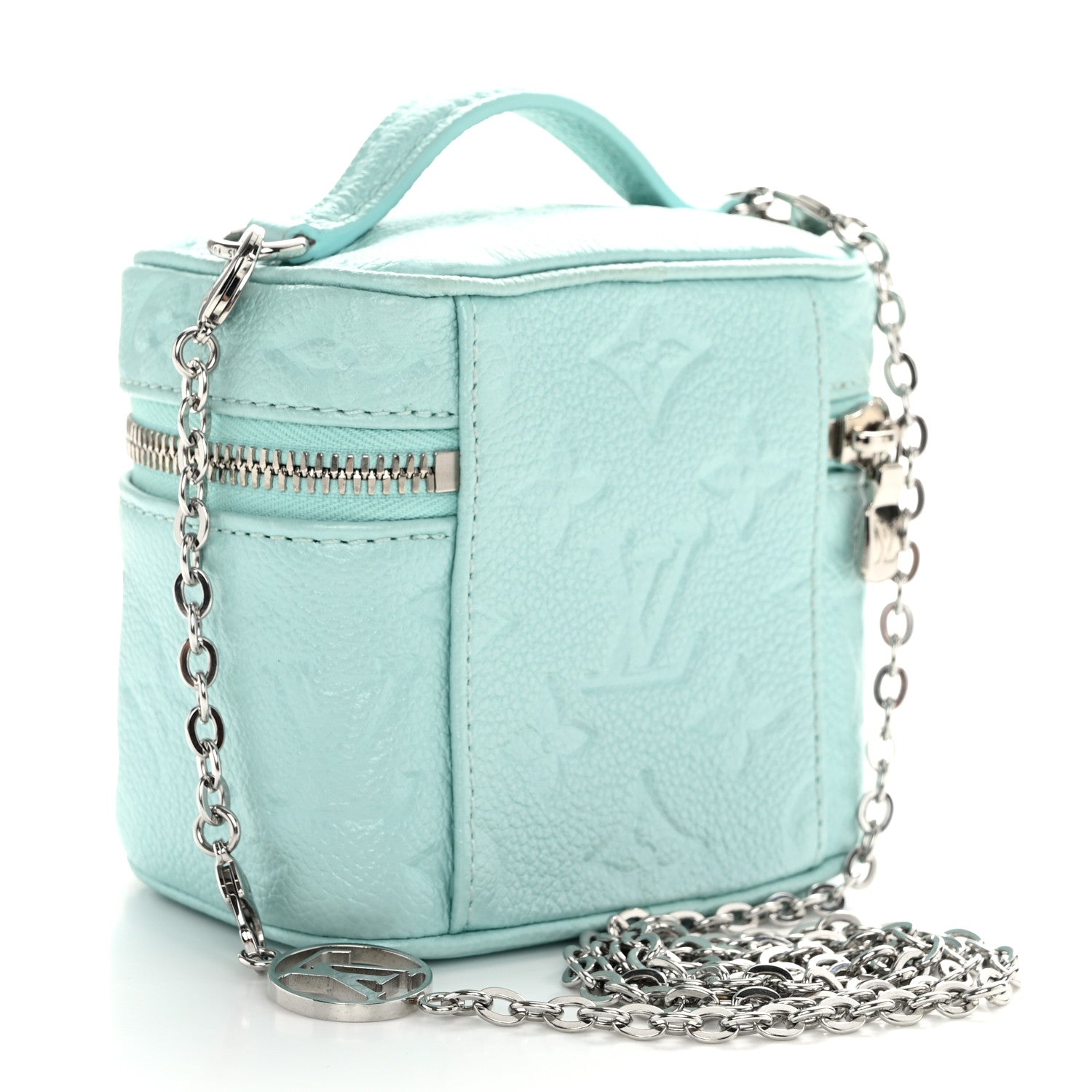 Louis Vuitton Empreinte Monogram Micro Vanity Pearly Lagoon Turquoise 3 of 10