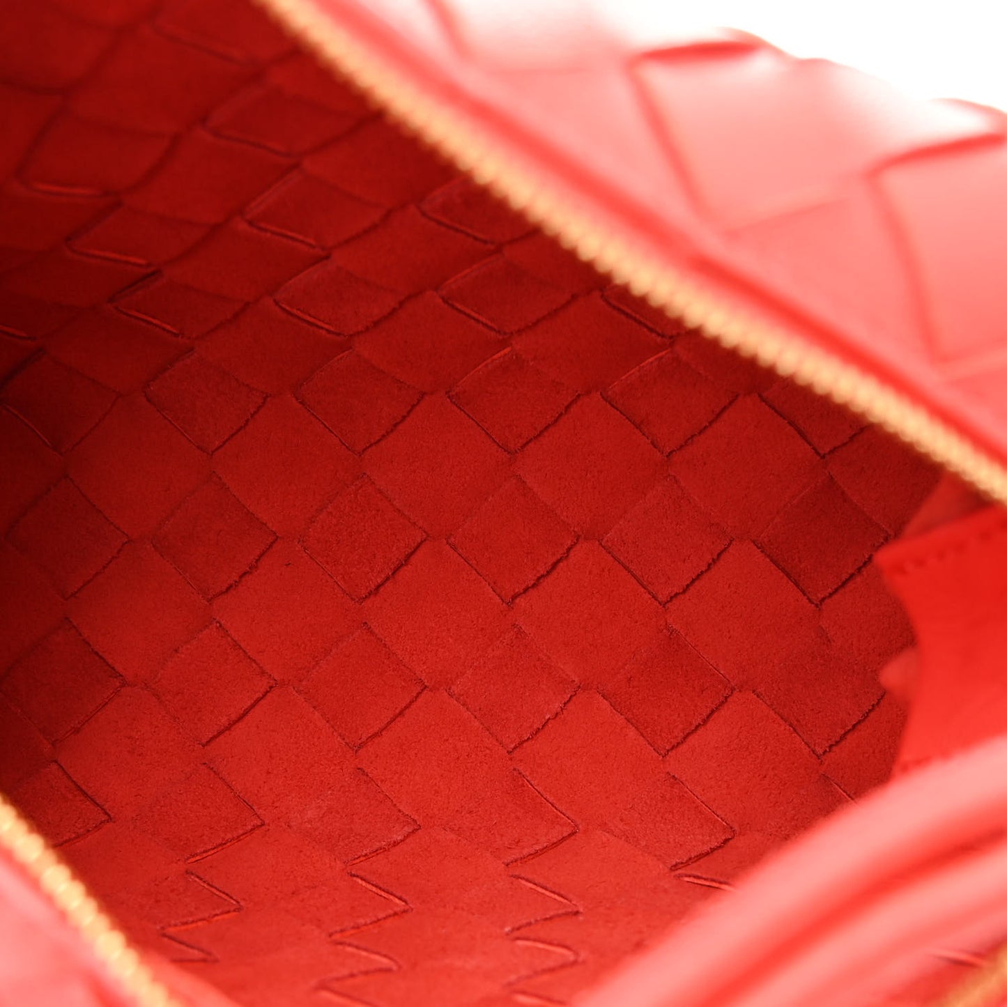 Nappa Intrecciato Mini Loop Camera Bag Sunburst