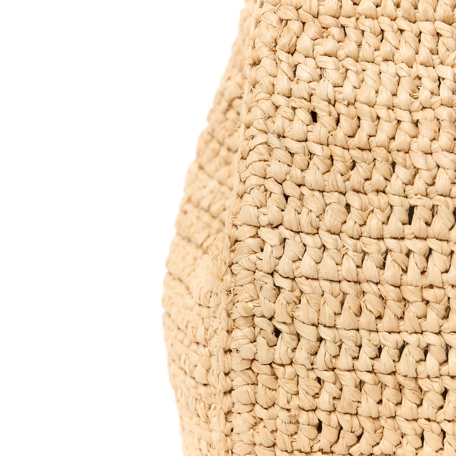 Saint Laurent Raffia Calfskin Panier Rectangle Tote Naturel Brick 12 of 13