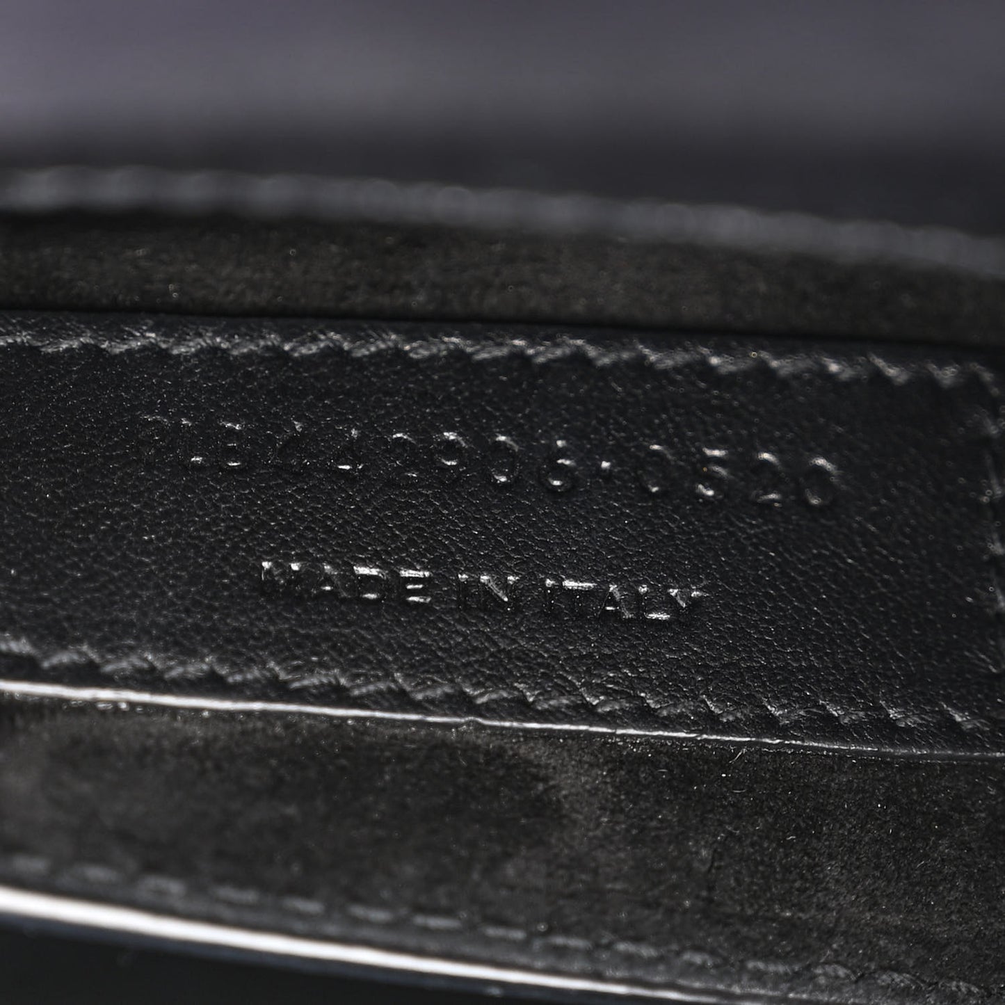 Coated Bark Calfskin Medium Monogram Sunset Black