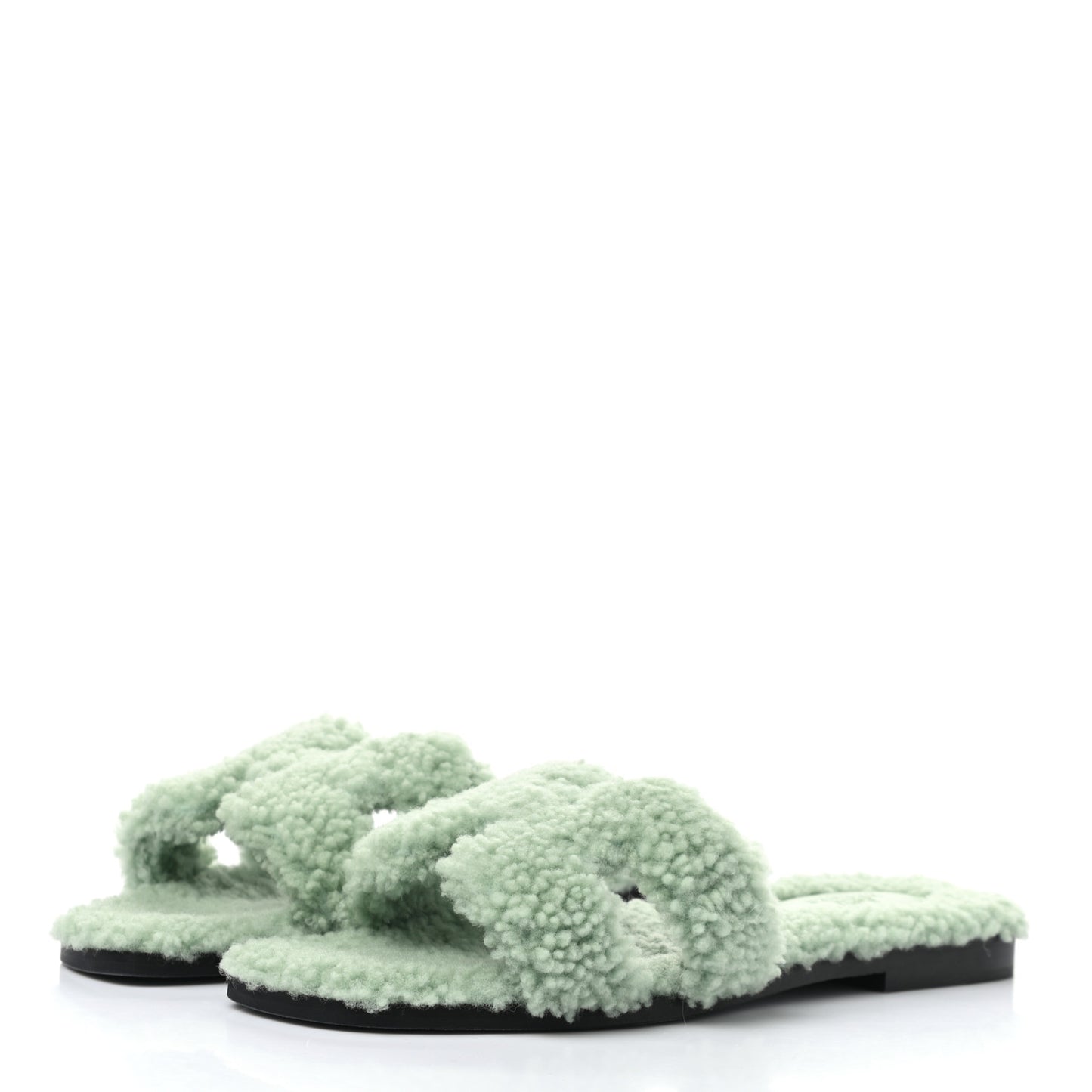 Woolskin Oran Sandals 36.5 Vert D’Eau