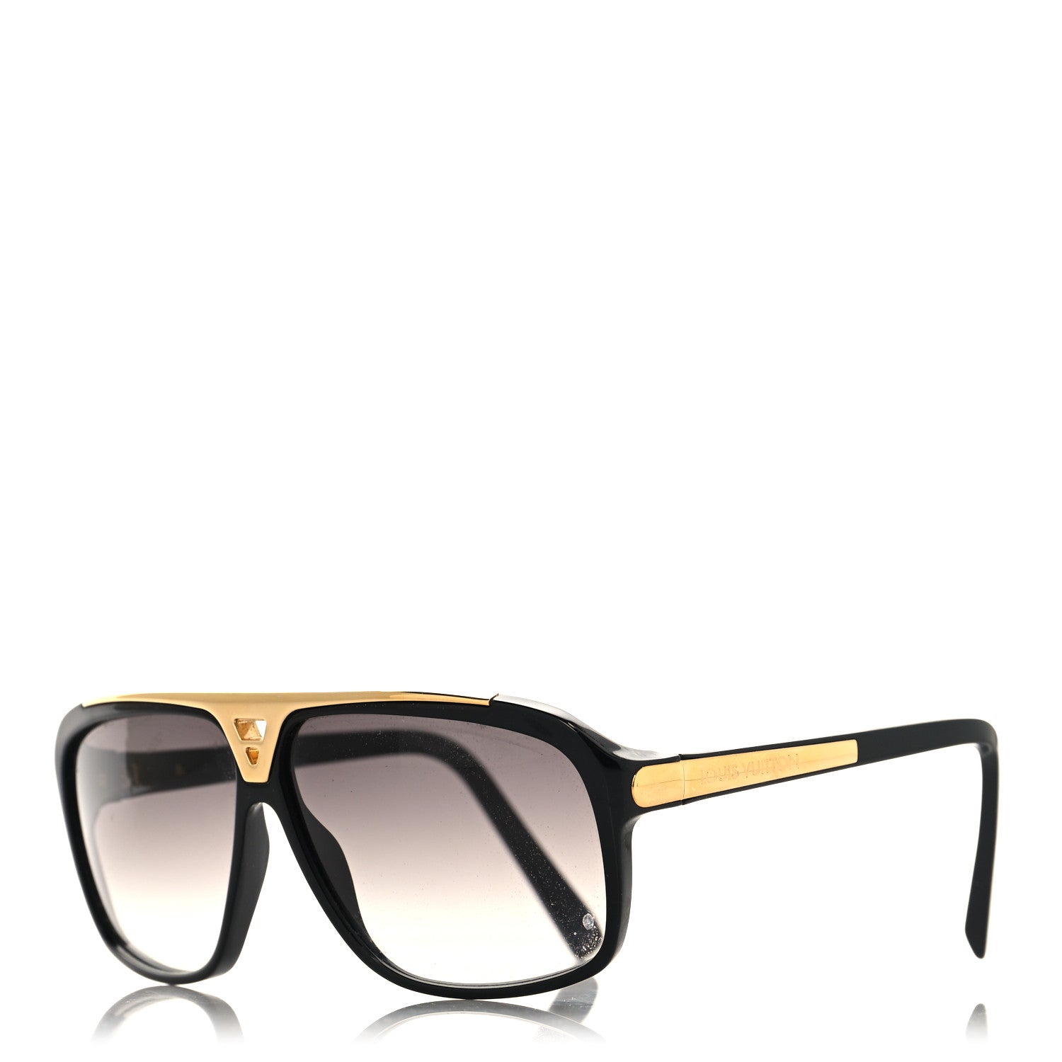 Louis Vuitton Acetate Evidence Sunglasses Z0350W Black 1970038