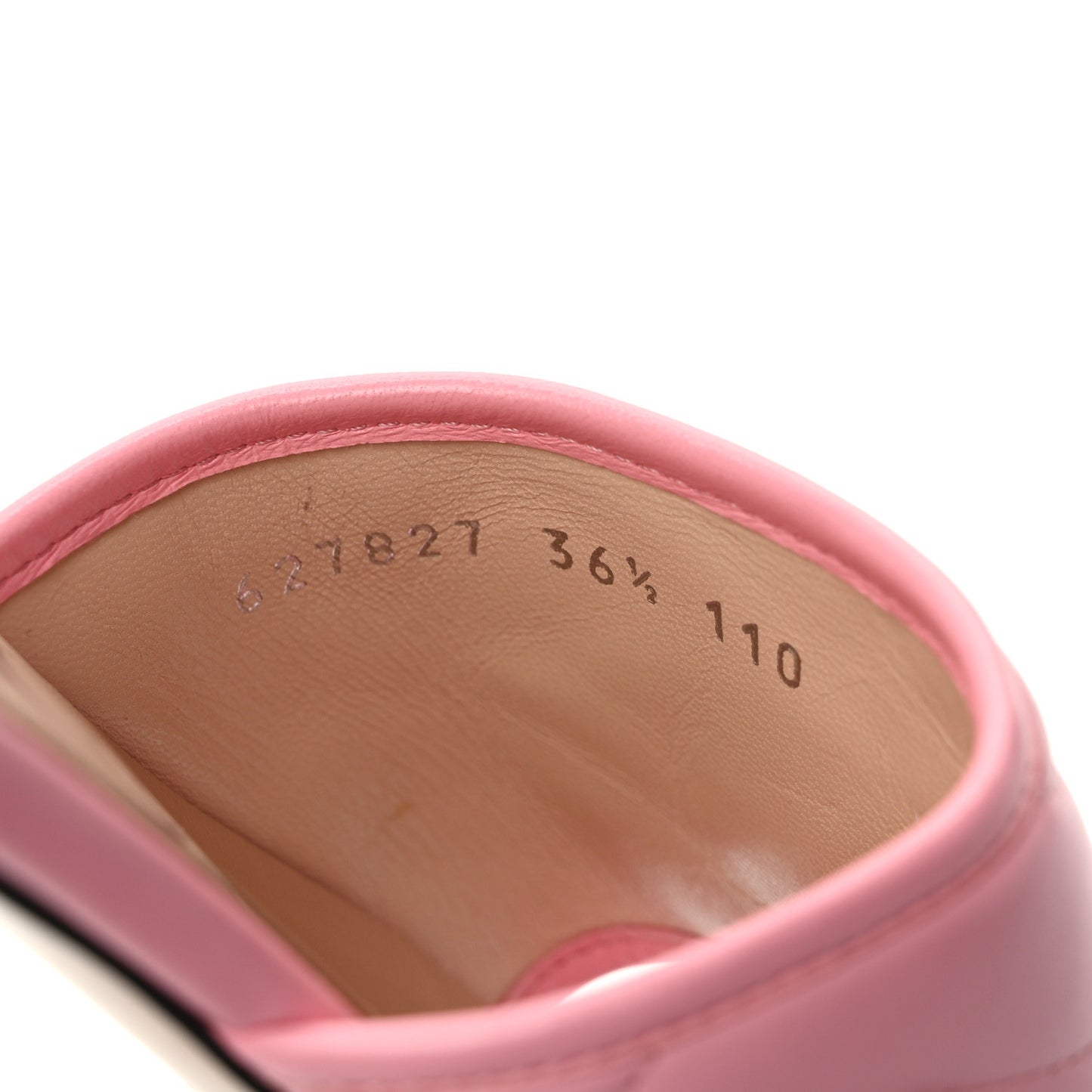 Nappa Matelasse GG Marmont Flat Slide Sandals 36.5 Wild Rose