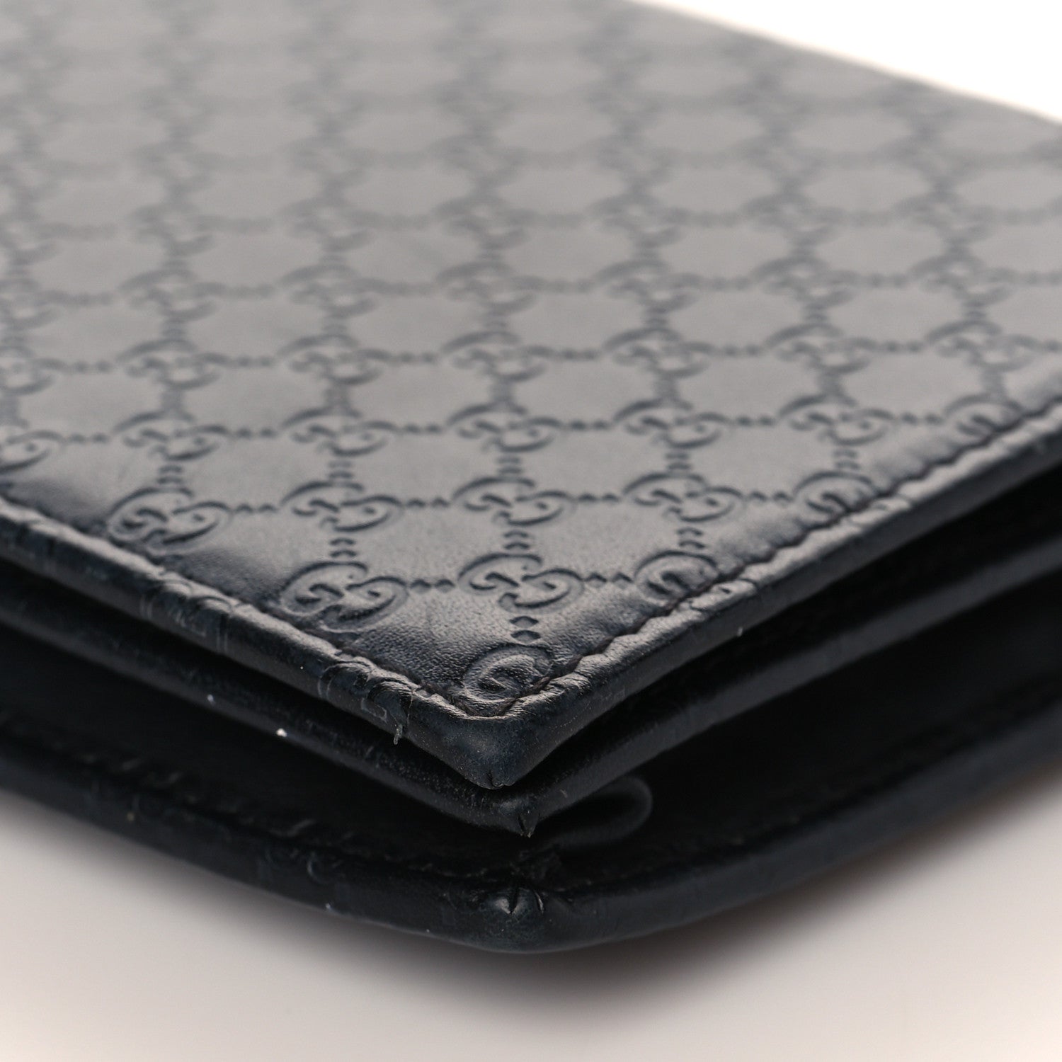 Gucci Microguccissima Crossbody Wallet Black 9 of 9